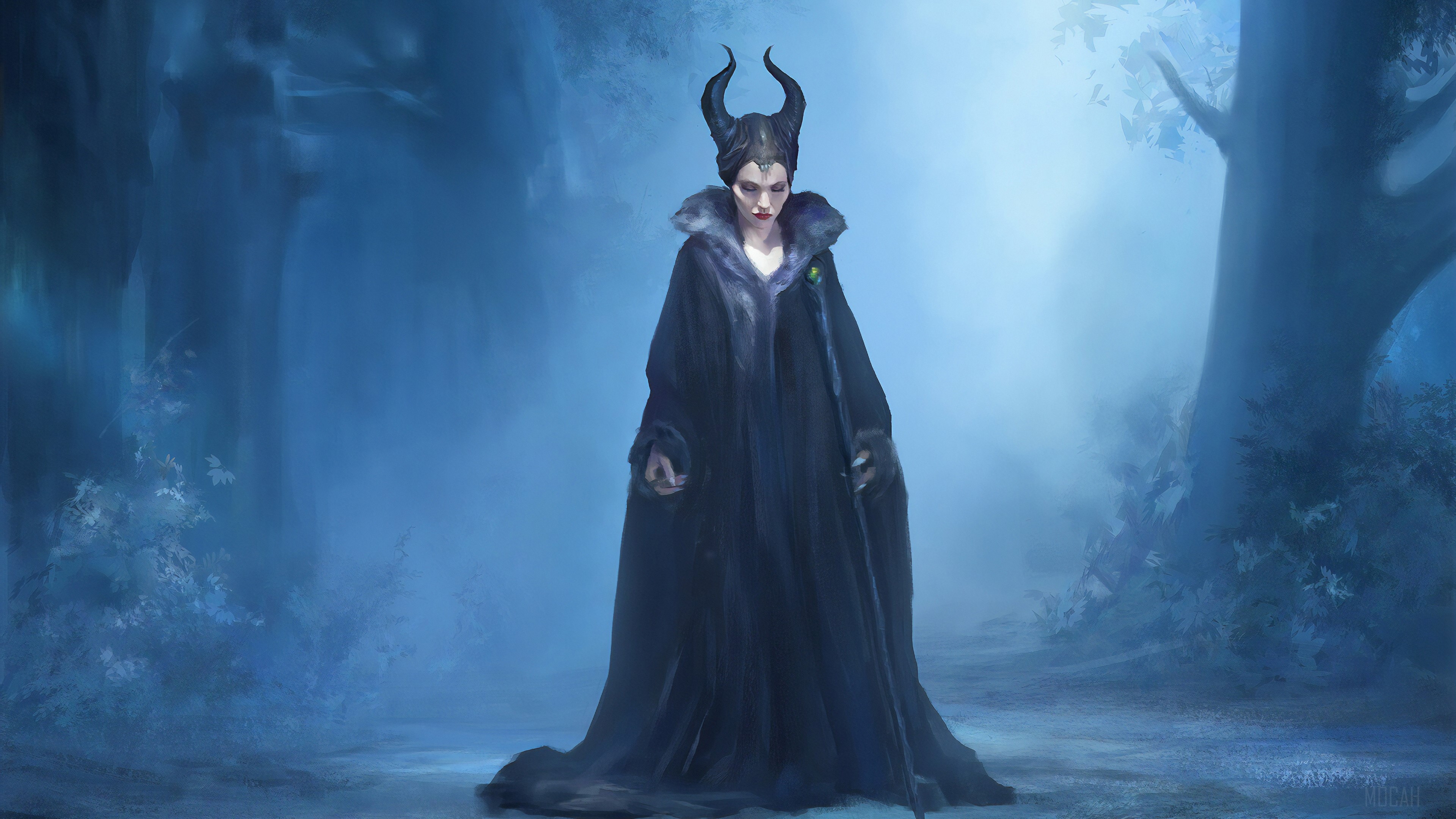 Maleficent from Mistress of Evil Art 4K HD Wallpaper
