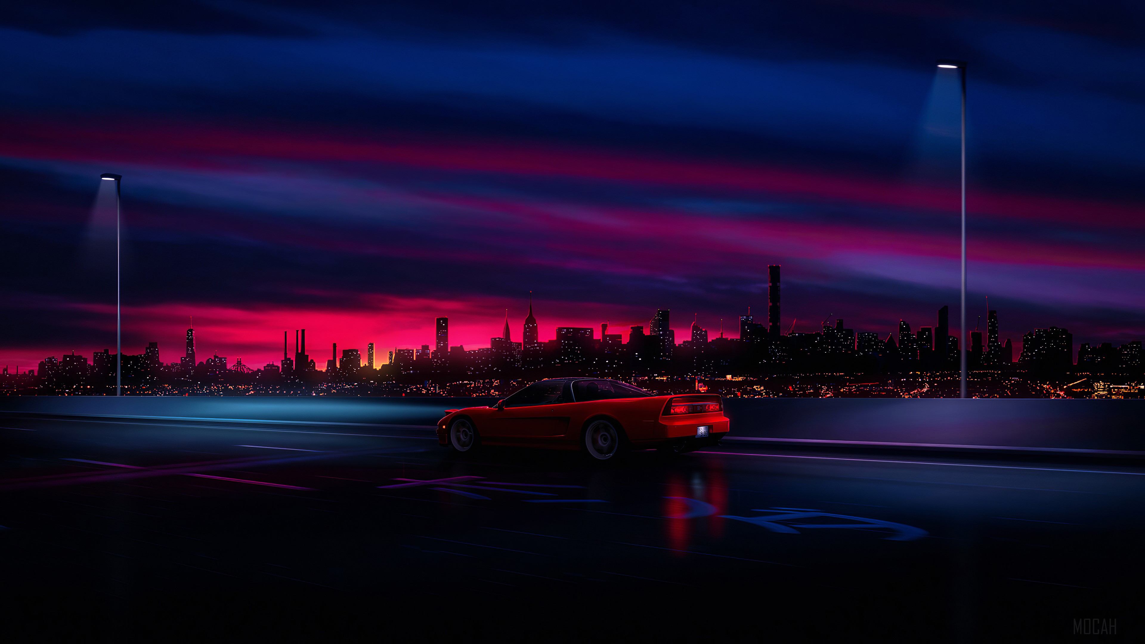 Honda NSX from Gran Turismo 4K HD Wallpaper