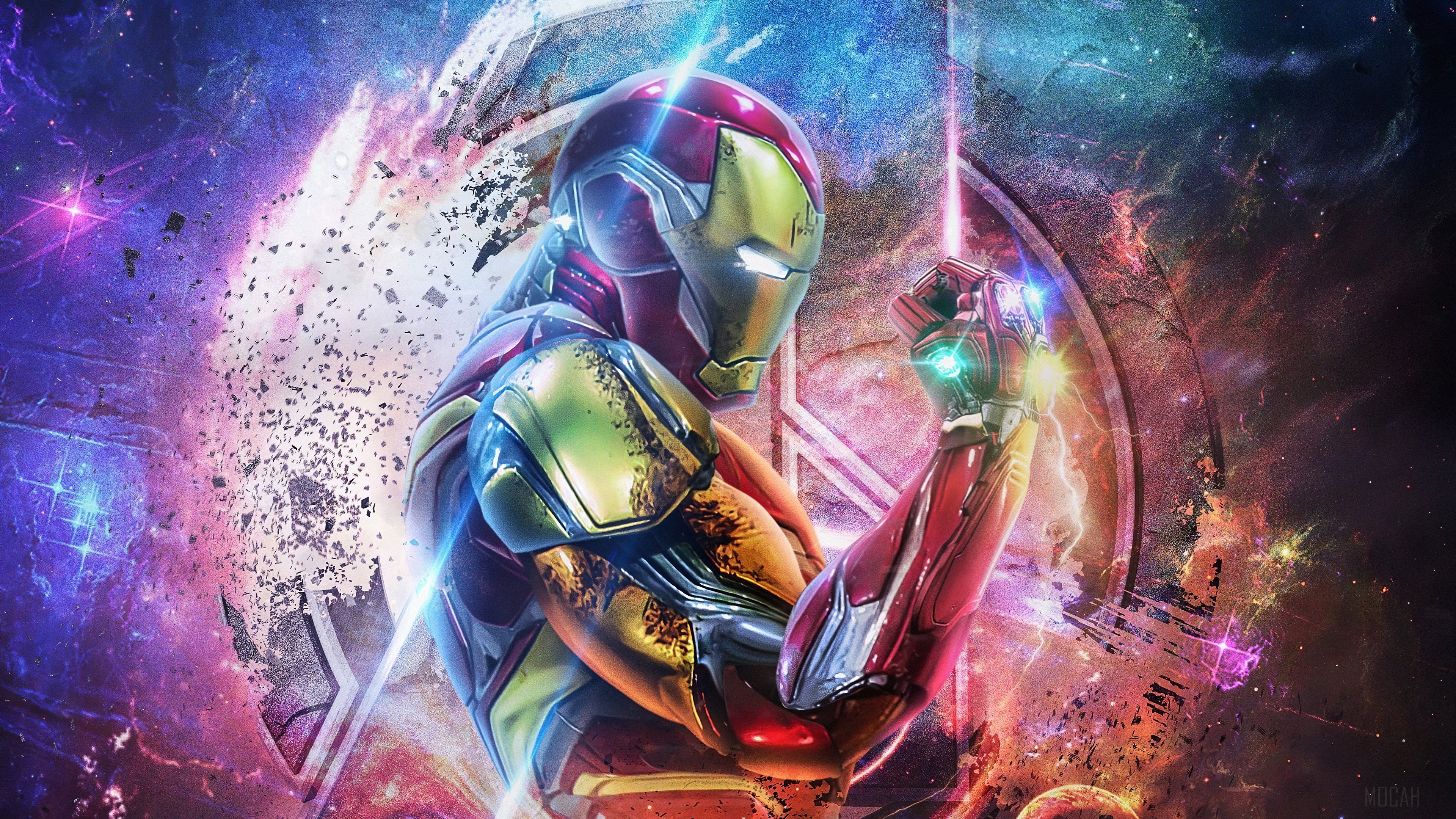Iron Man from Avengers Endgame 4K HD Wallpaper