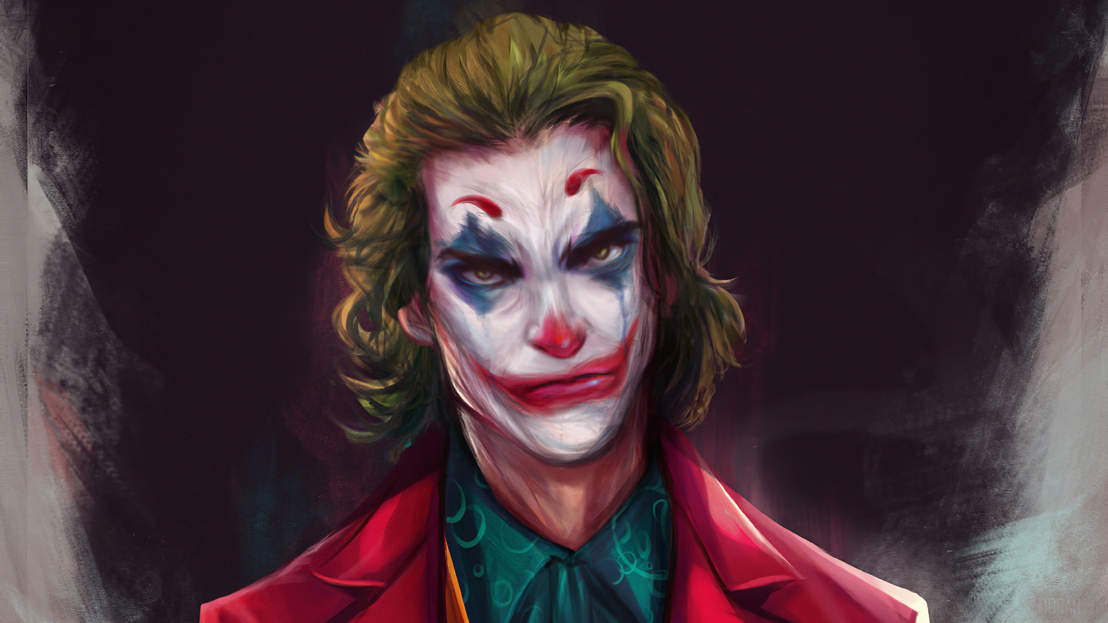 Joker Sketch Art 4K HD Wallpaper