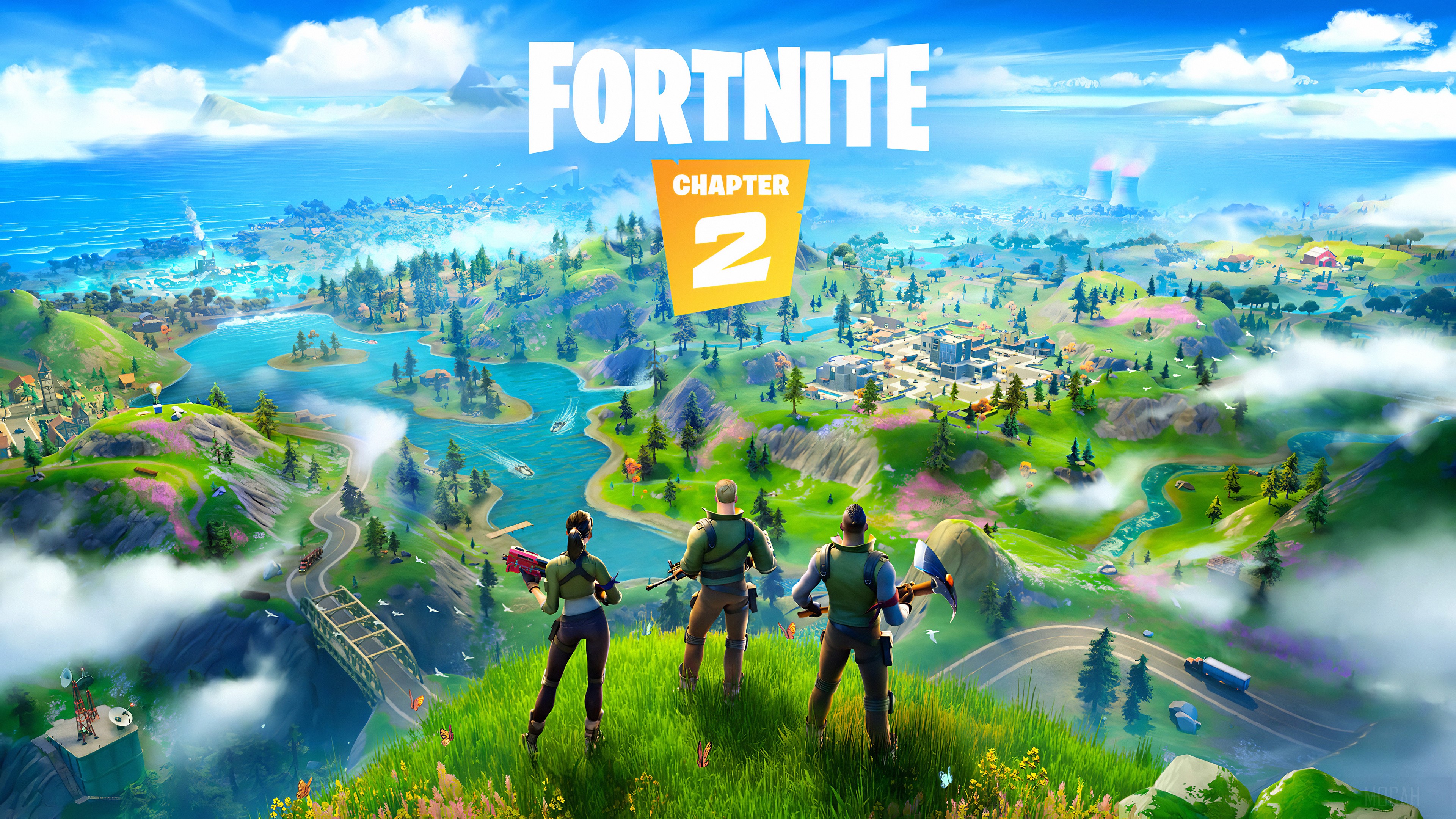 Fortnite Chapter 2 4K HD Wallpaper