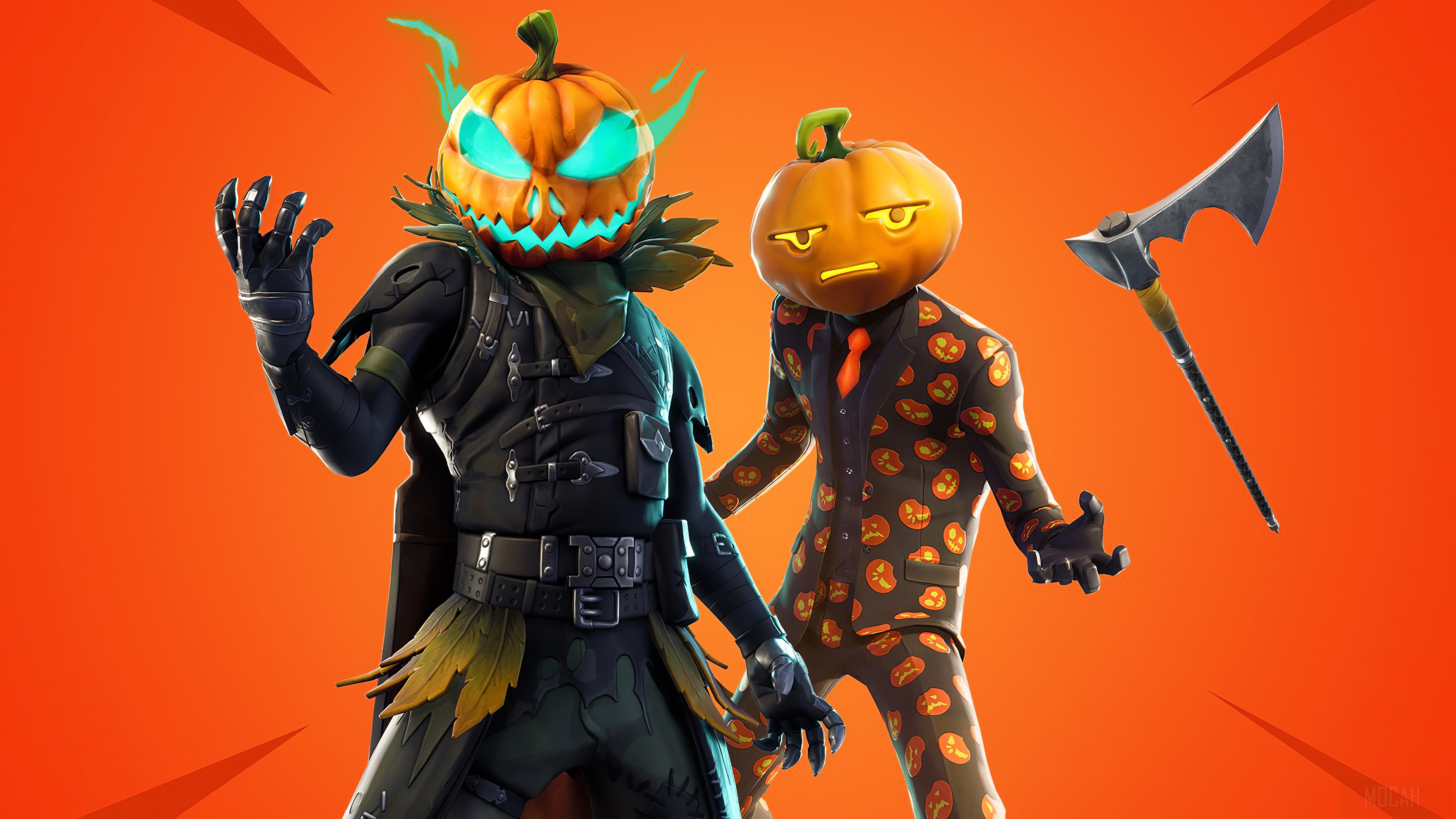 Fortnite Hollowhead And Jack Gourdon HD Wallpaper