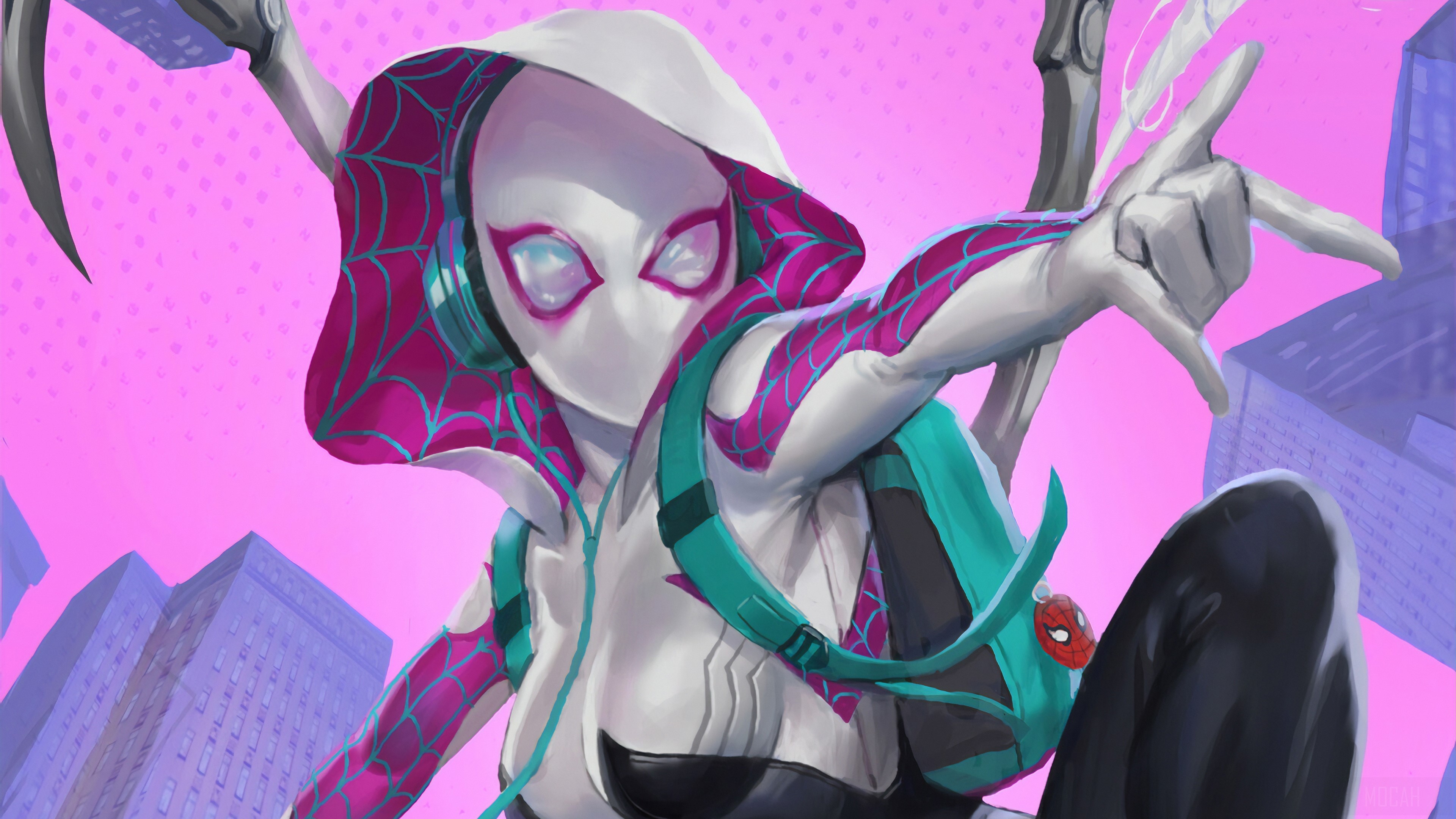 Gwen Stacy Spider-Gwen 4K HD Wallpaper