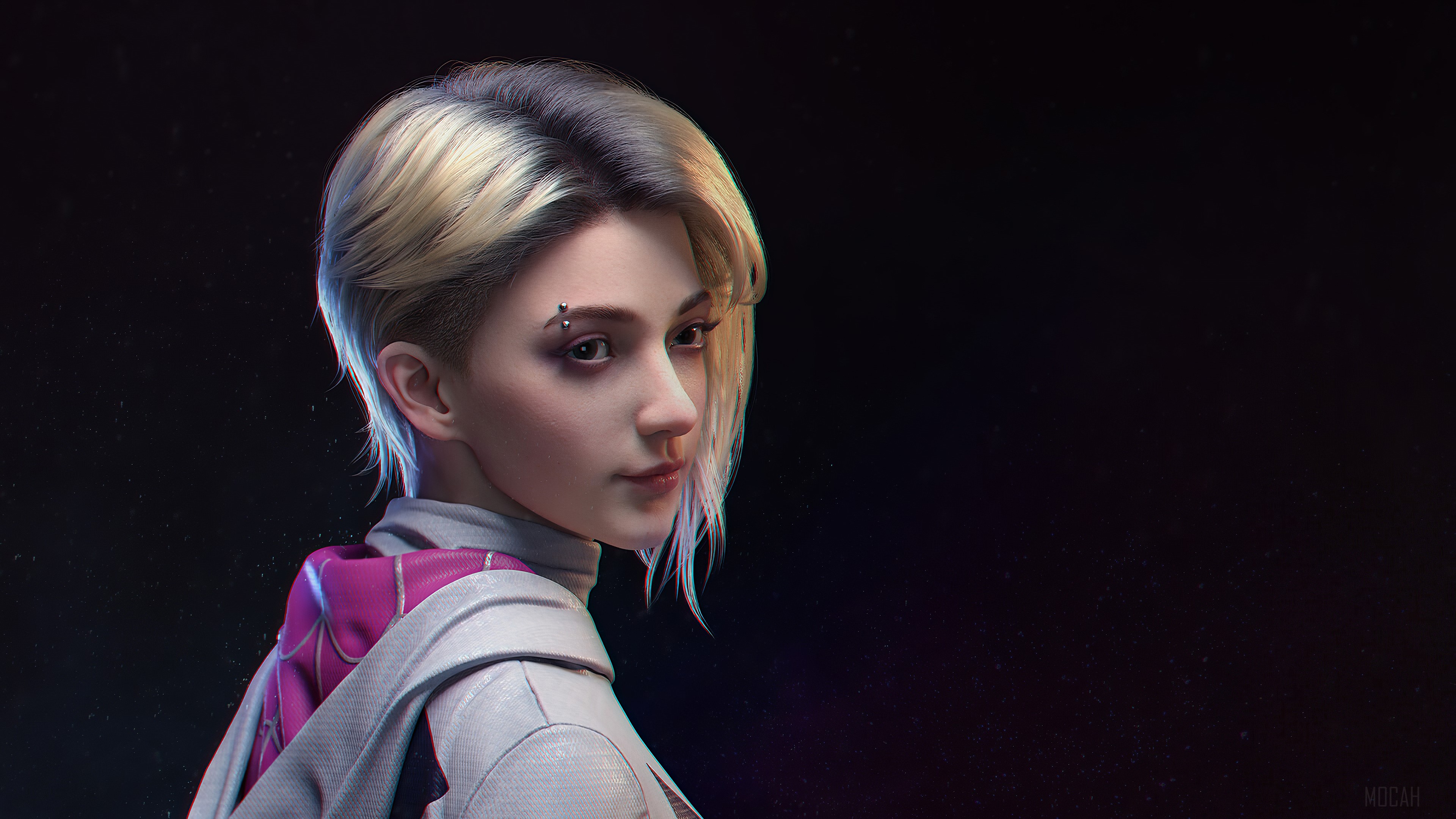 Gwen Stacy CGI Art 4K HD Wallpaper