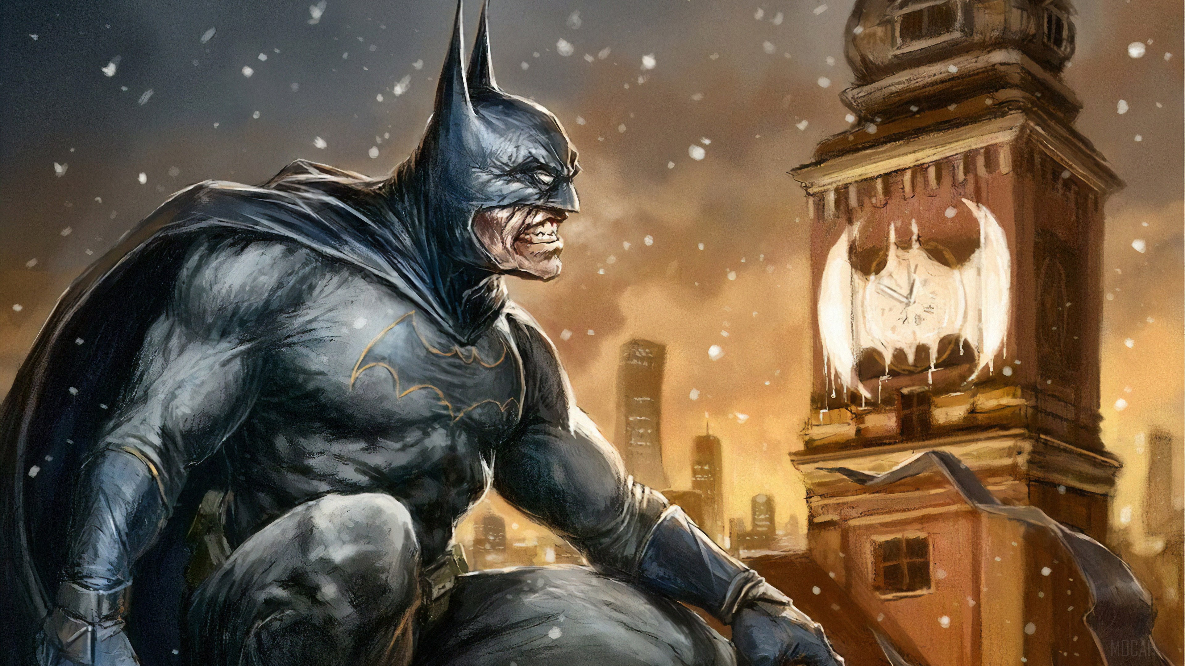 Batman In Paris HD Wallpaper