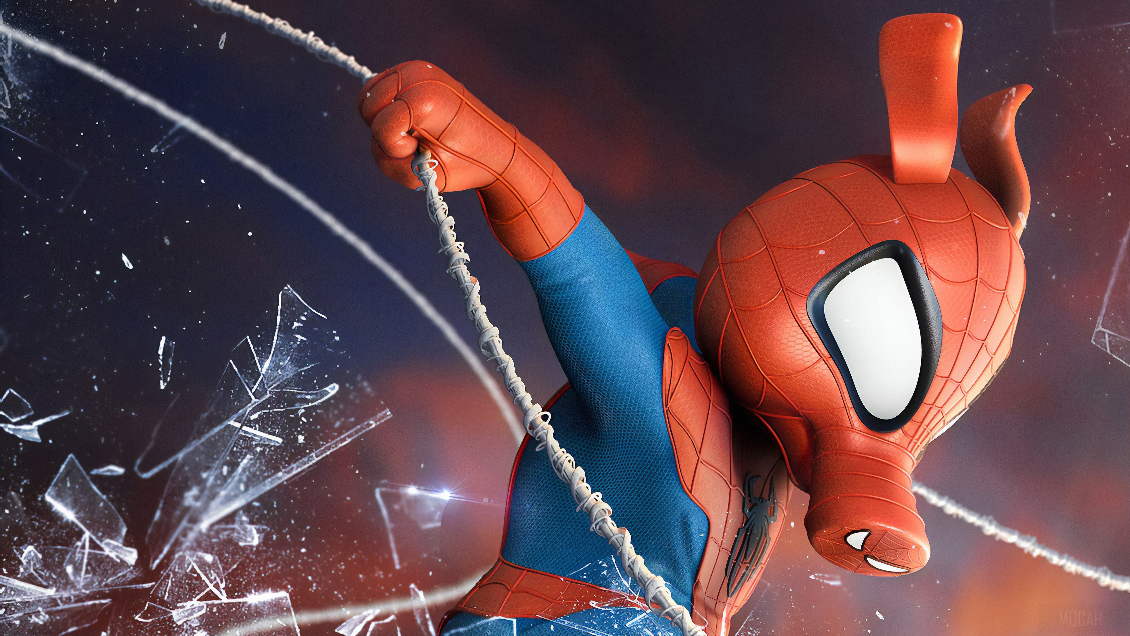Spider Ham from Spider-Verse 4K HD Wallpaper