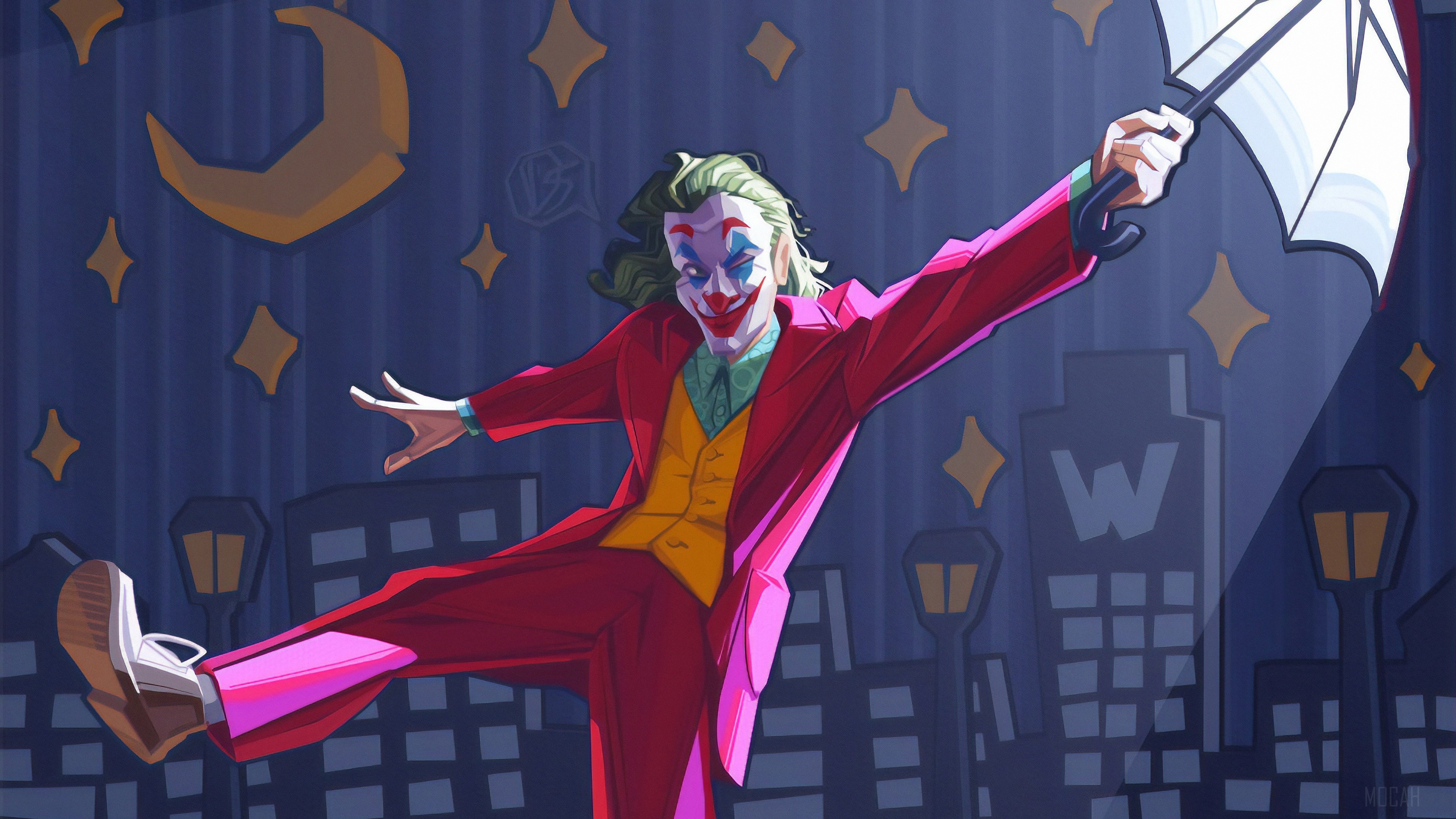 Joker from Joker Movie art 4K HD Wallpaper