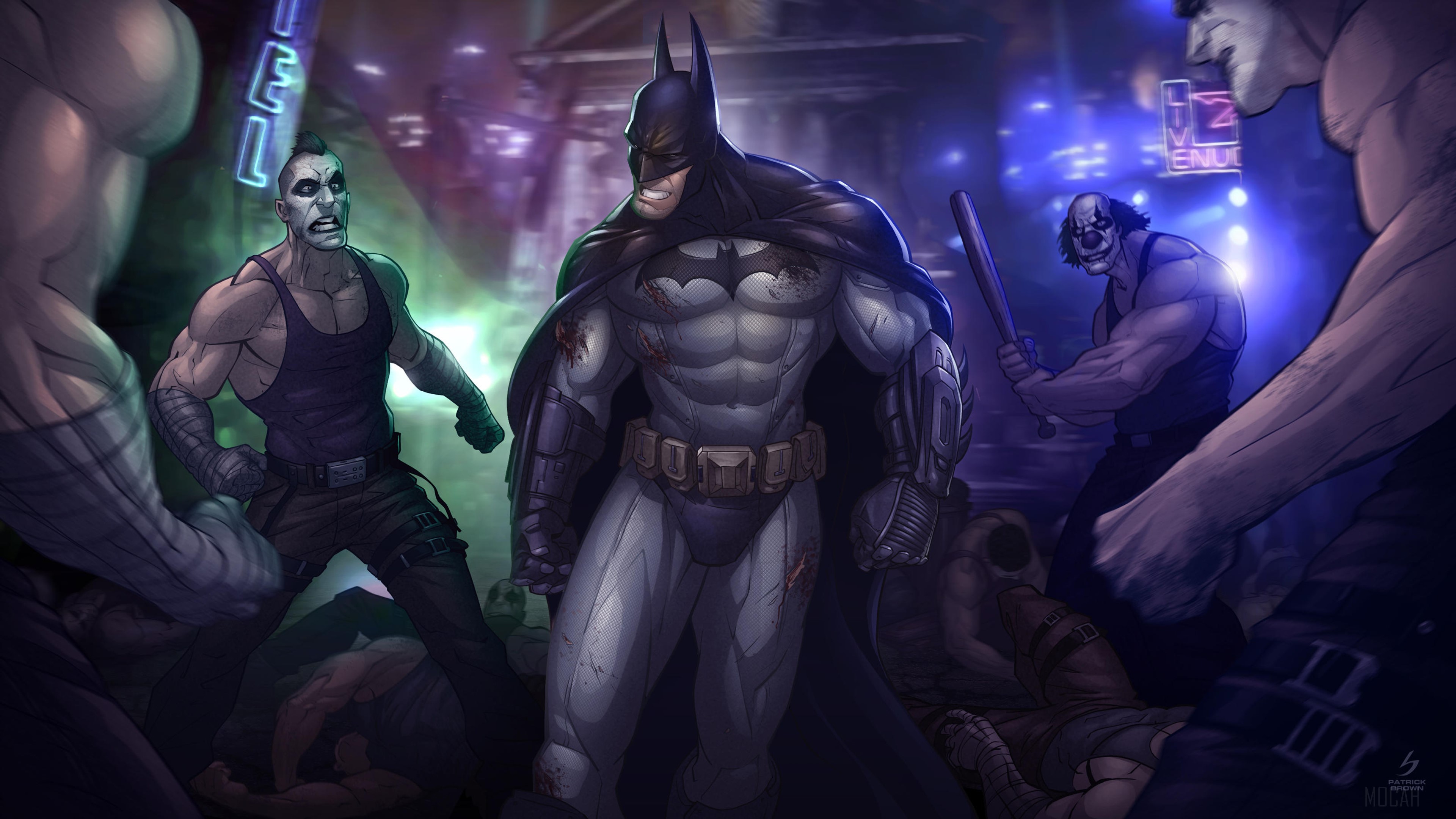 Batman from Batman: Arkham City 4K HD Wallpaper