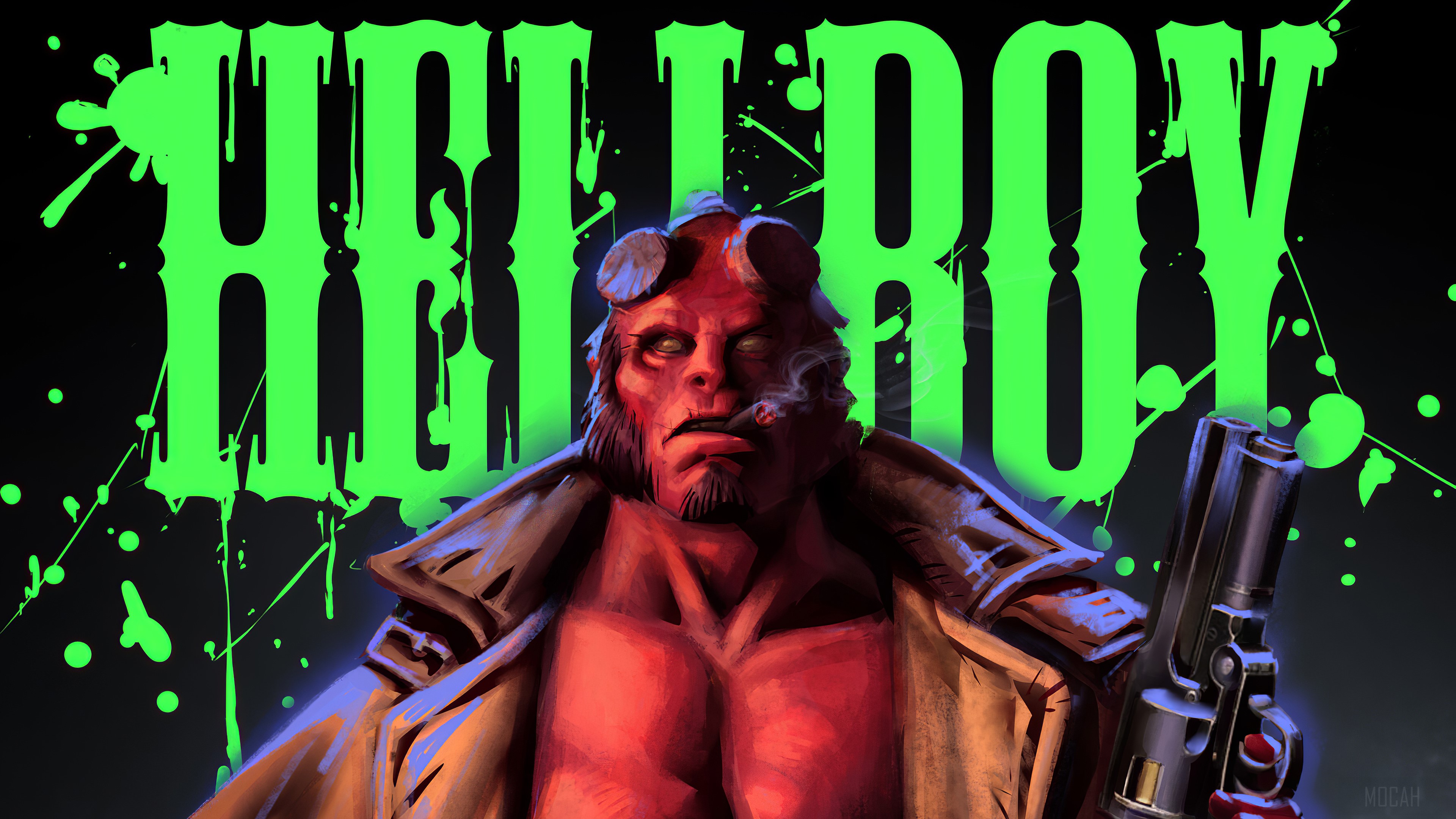 Hellboy HD Wallpaper