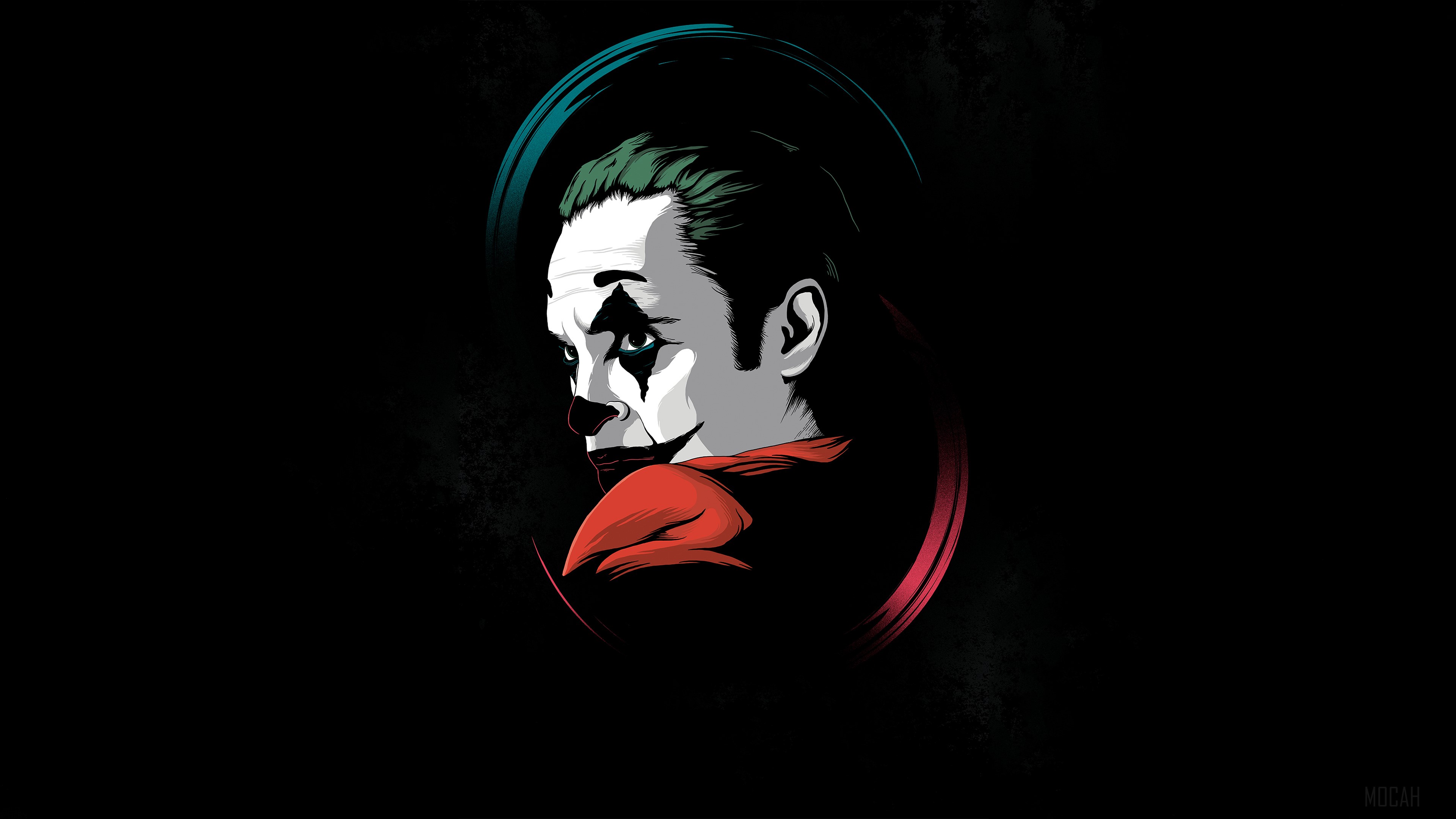 Joker from Joker Movie Minimal 4K HD Wallpaper