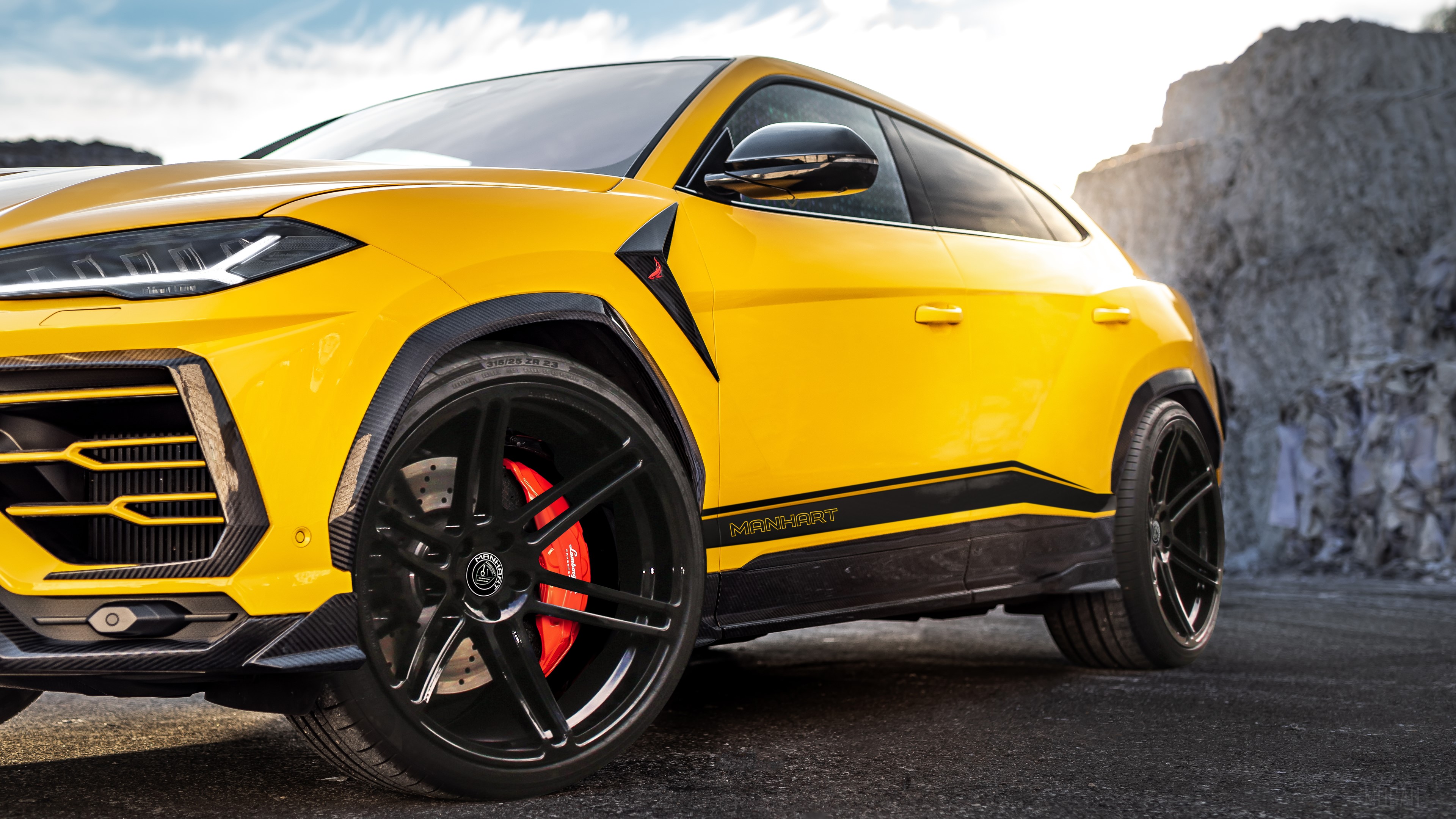 Manhart Lamborghini Urus 800 4K HD Wallpaper