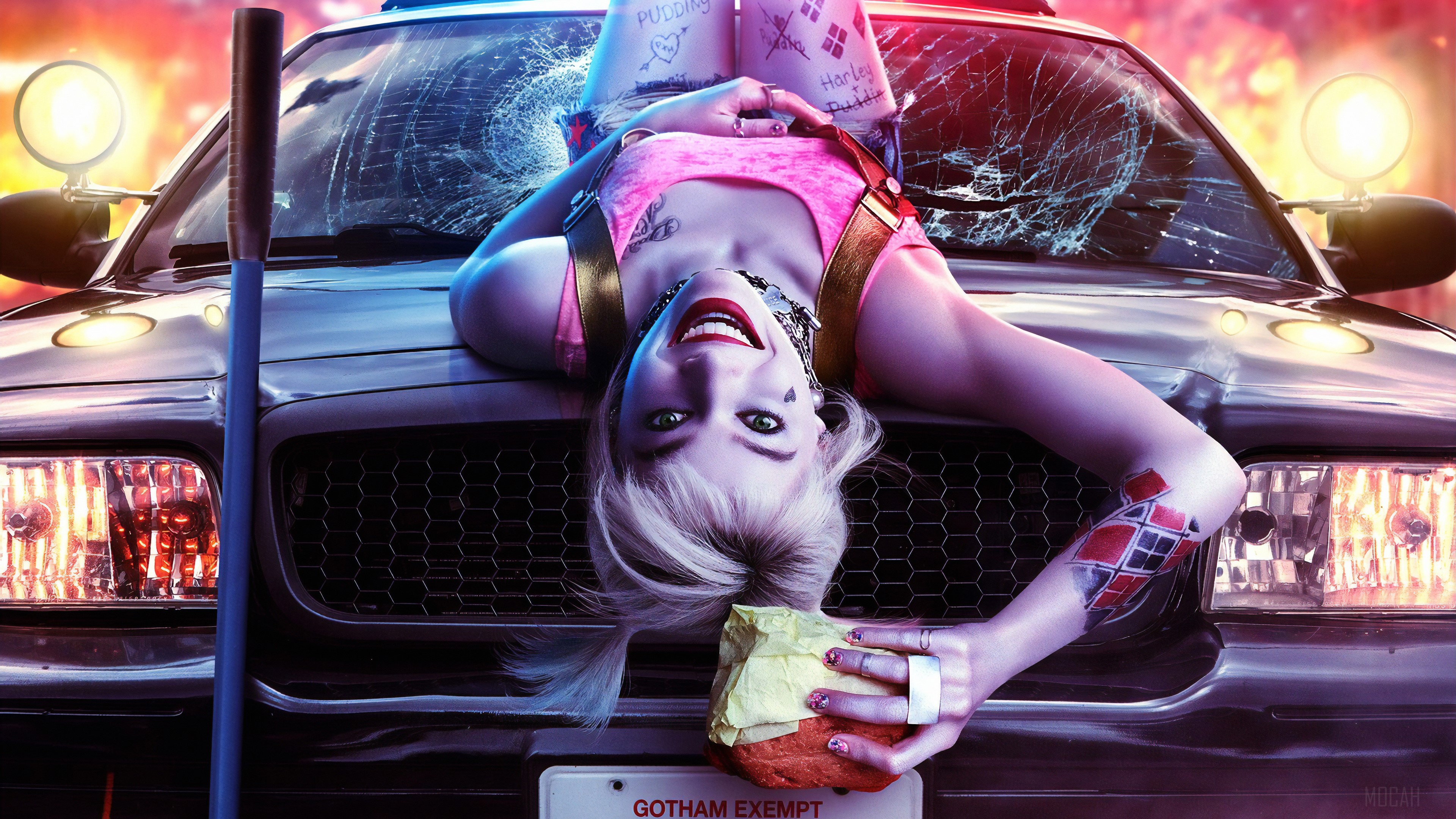 Harley Quinn from Birds of Prey 4K HD Wallpaper