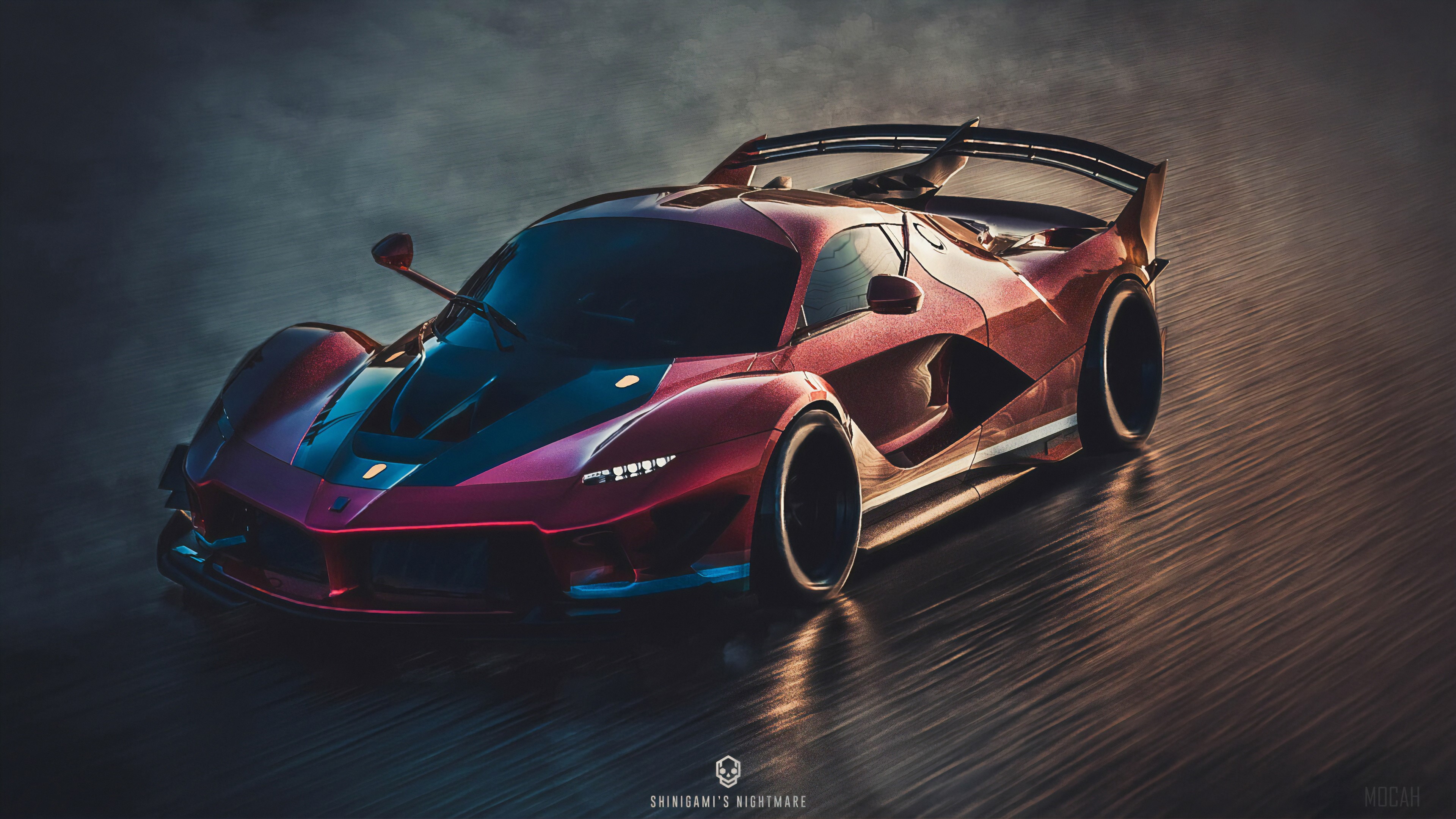 Ferrari FXX K Evo 4K HD Wallpaper