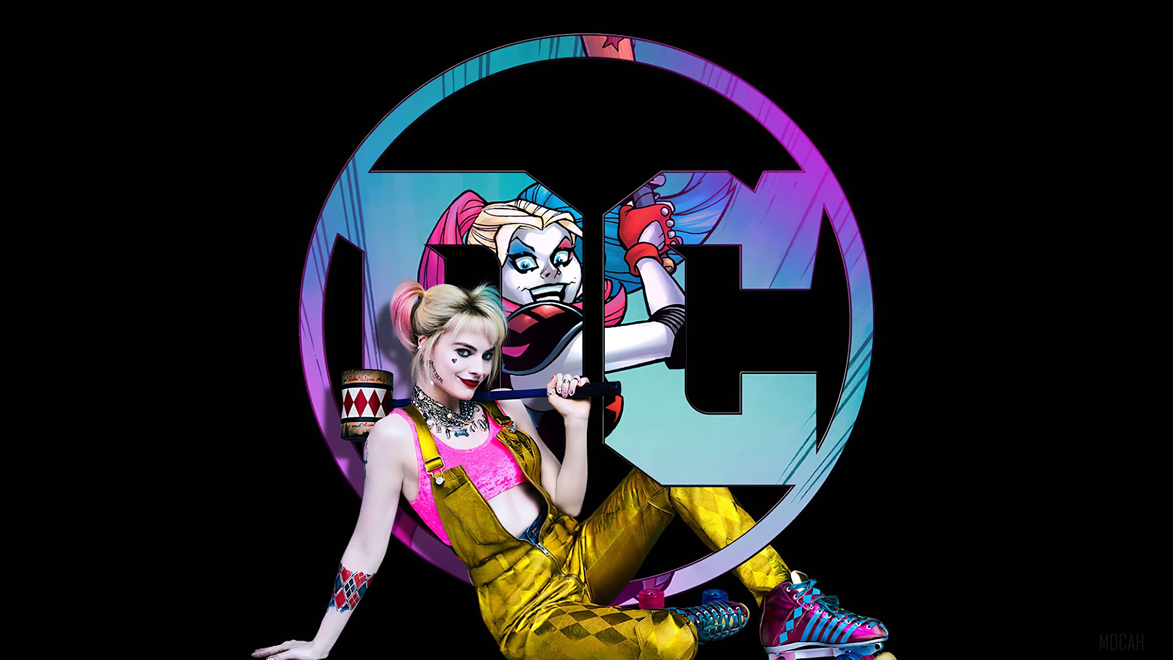 Harley Quinn from Birds of Prey 4K HD Wallpaper
