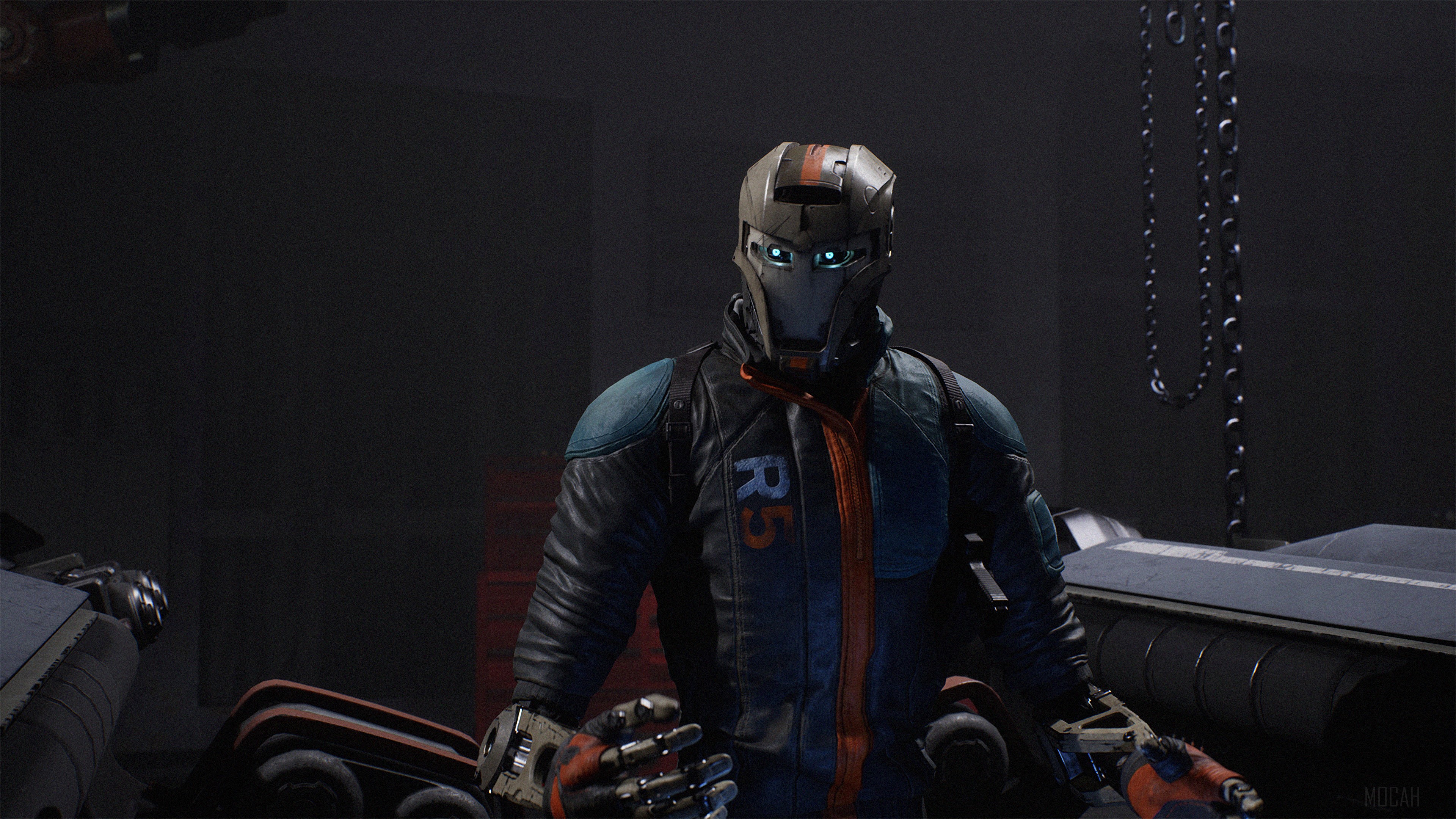 R5 robot from Disintegration Video Game 4K HD Wallpaper