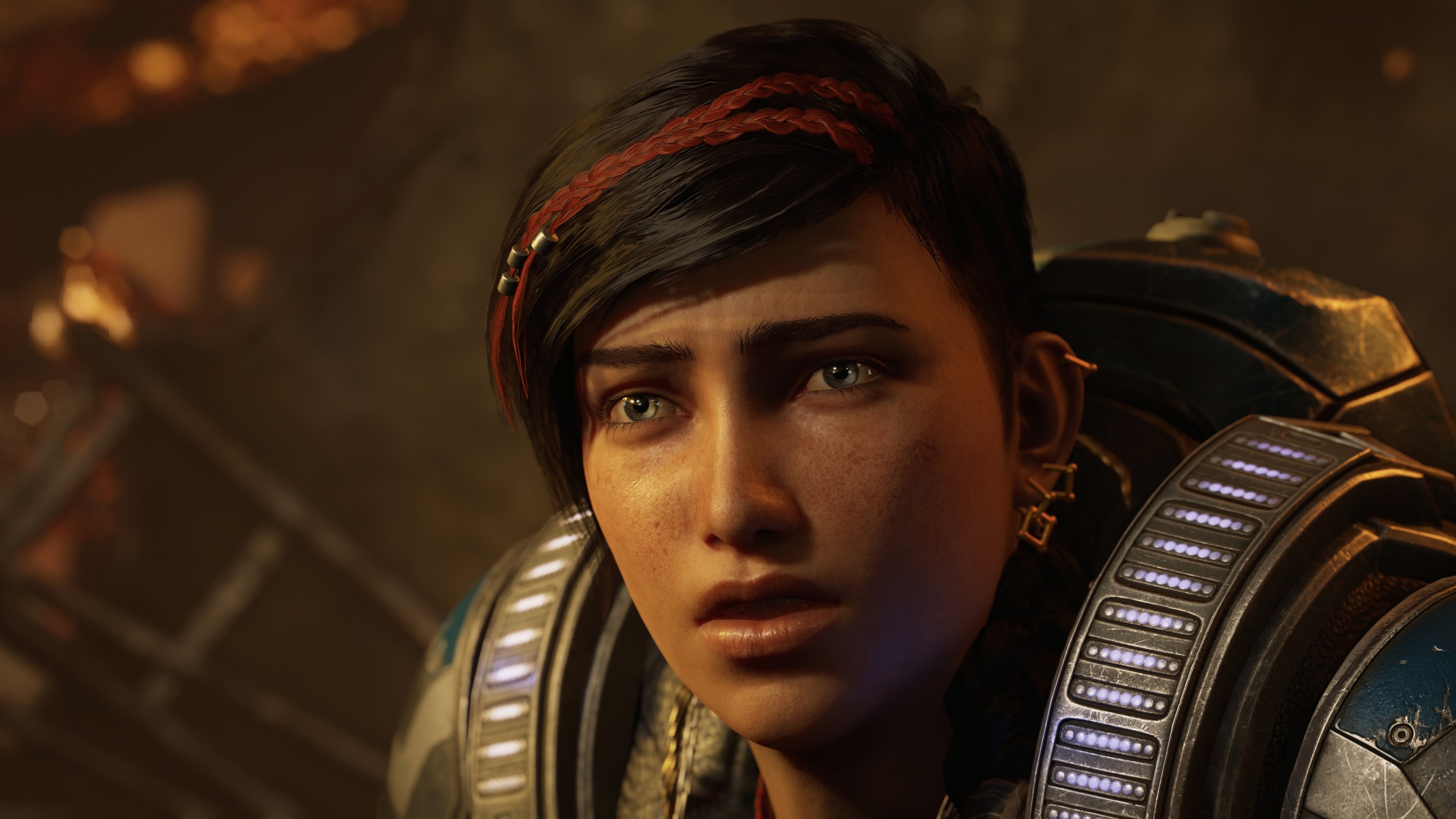 Kait Diaz from Gears 5 4K HD Wallpaper