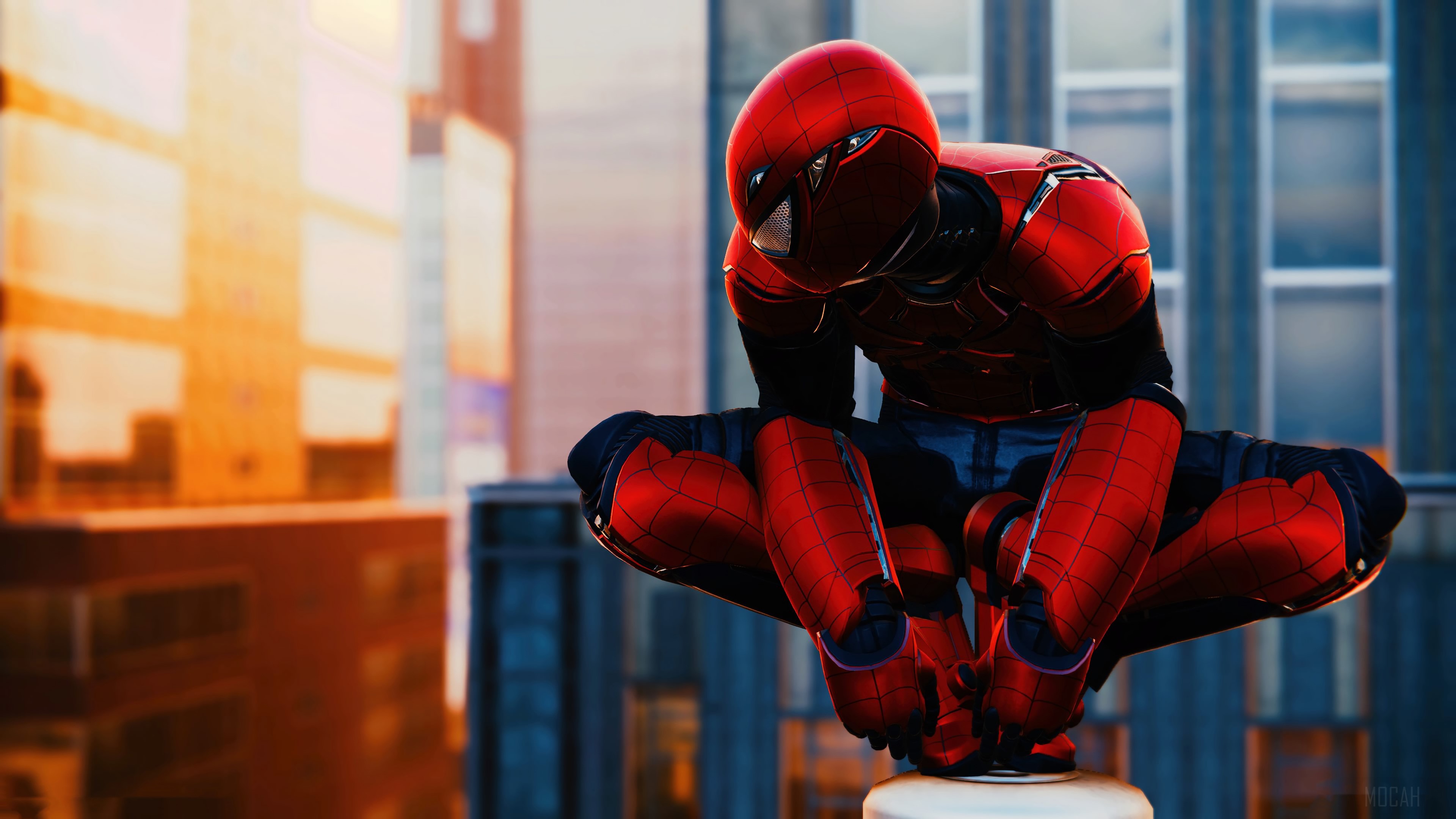 Spider-Man from Marvel's Spider-Man (PS4 Game) 4K HD Wallpaper