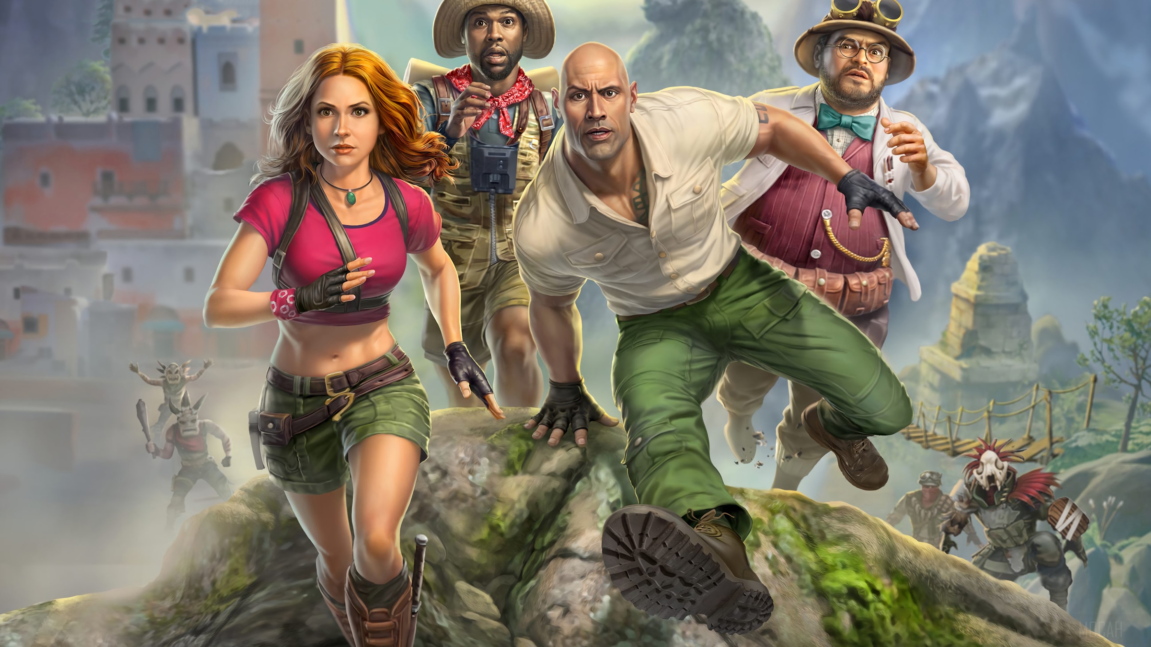 Jumanji The Video Game HD Wallpaper
