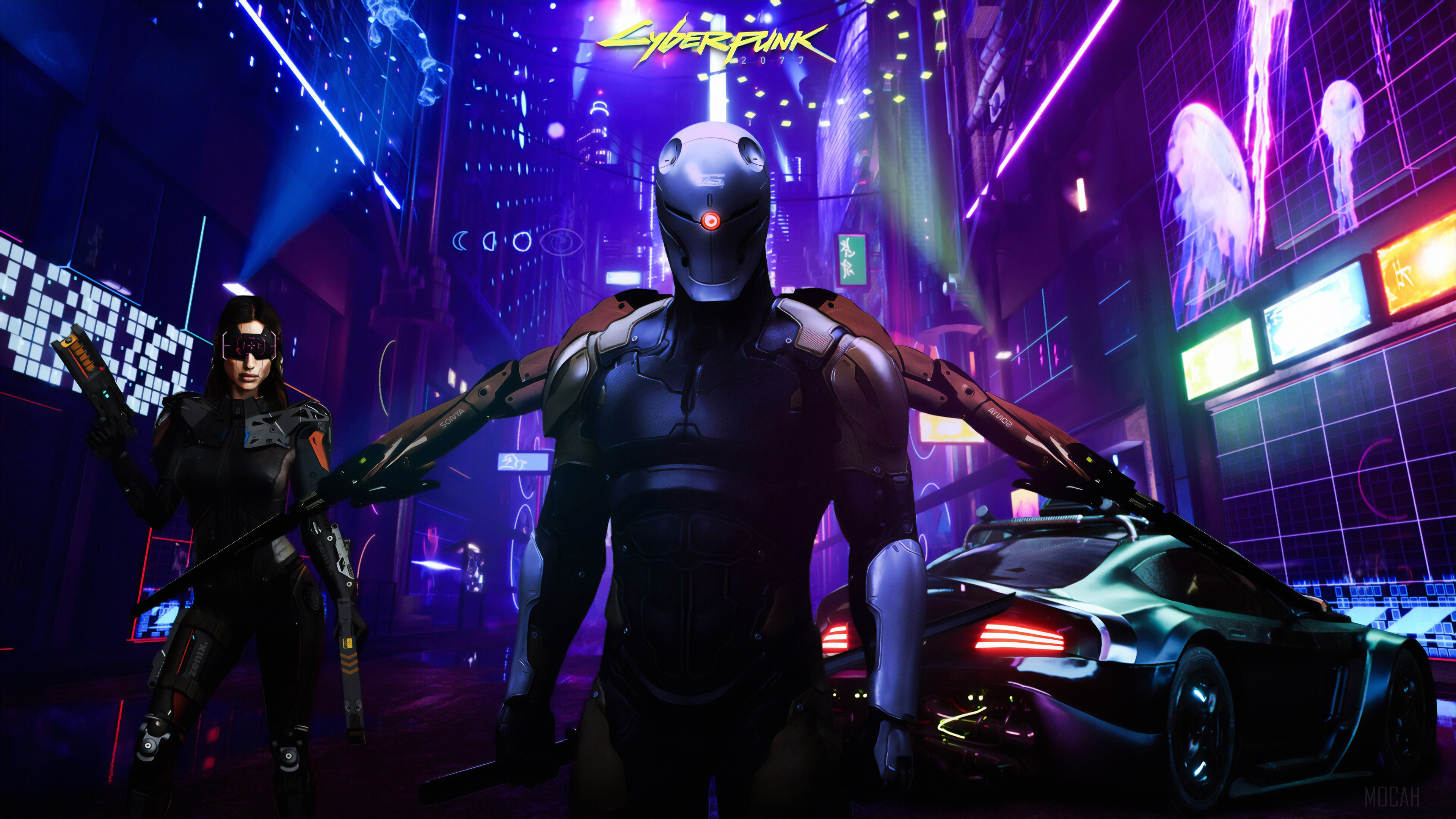Cyberpunk 2077 4K HD Wallpaper