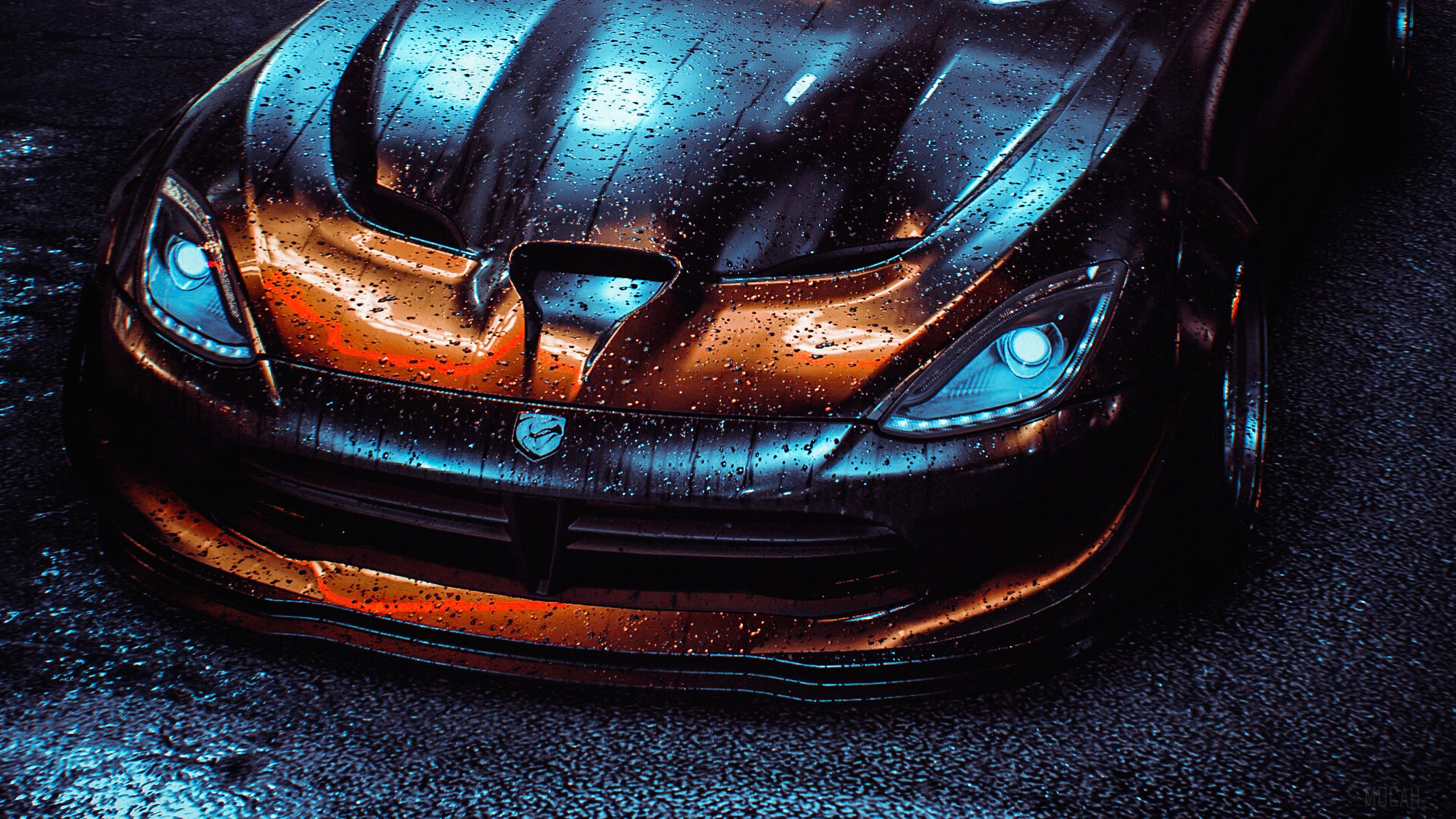 Dodge Viper SRT 4K HD Wallpaper