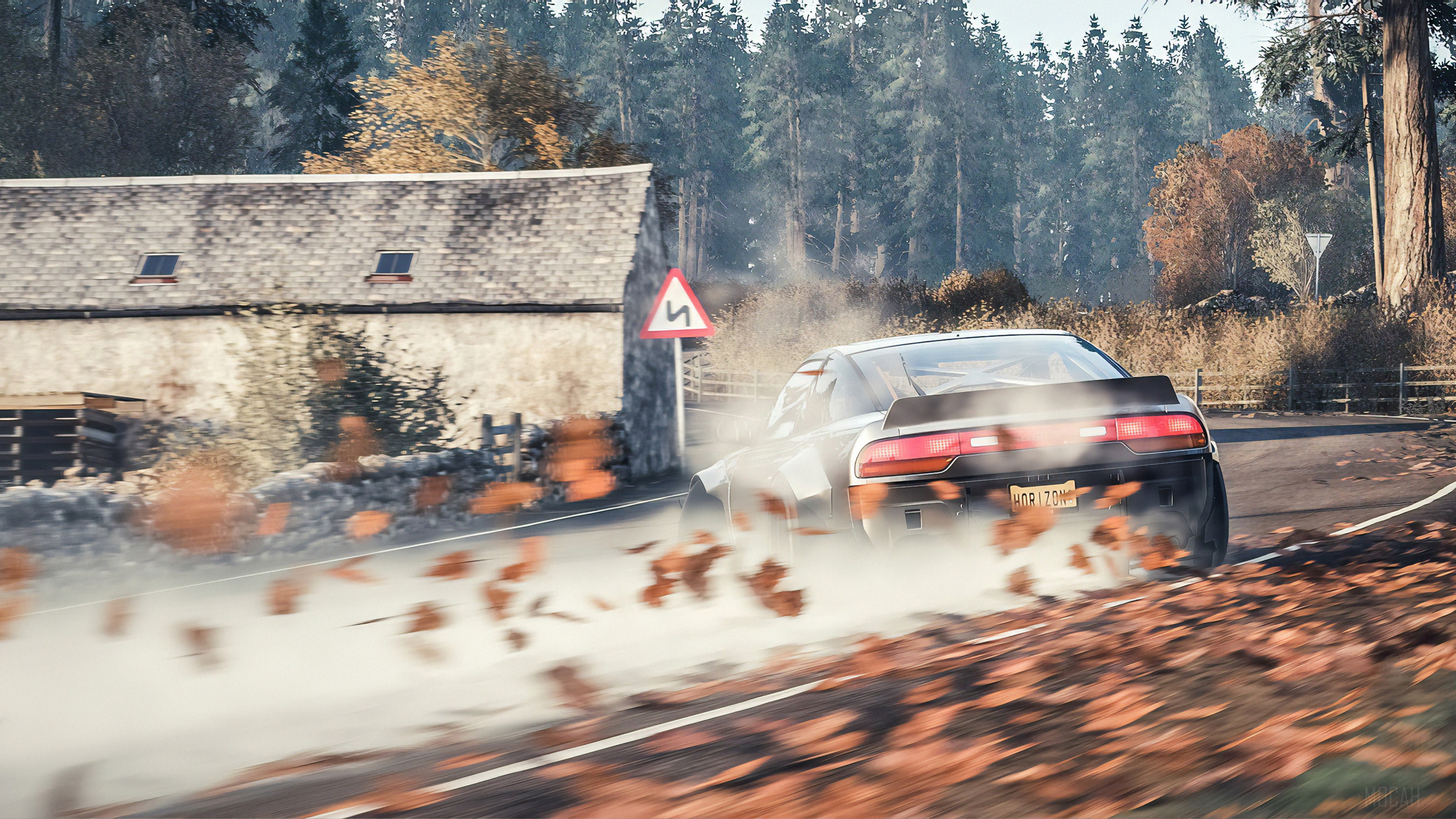Drifting Car in Forza Horizon 4 4K HD Wallpaper