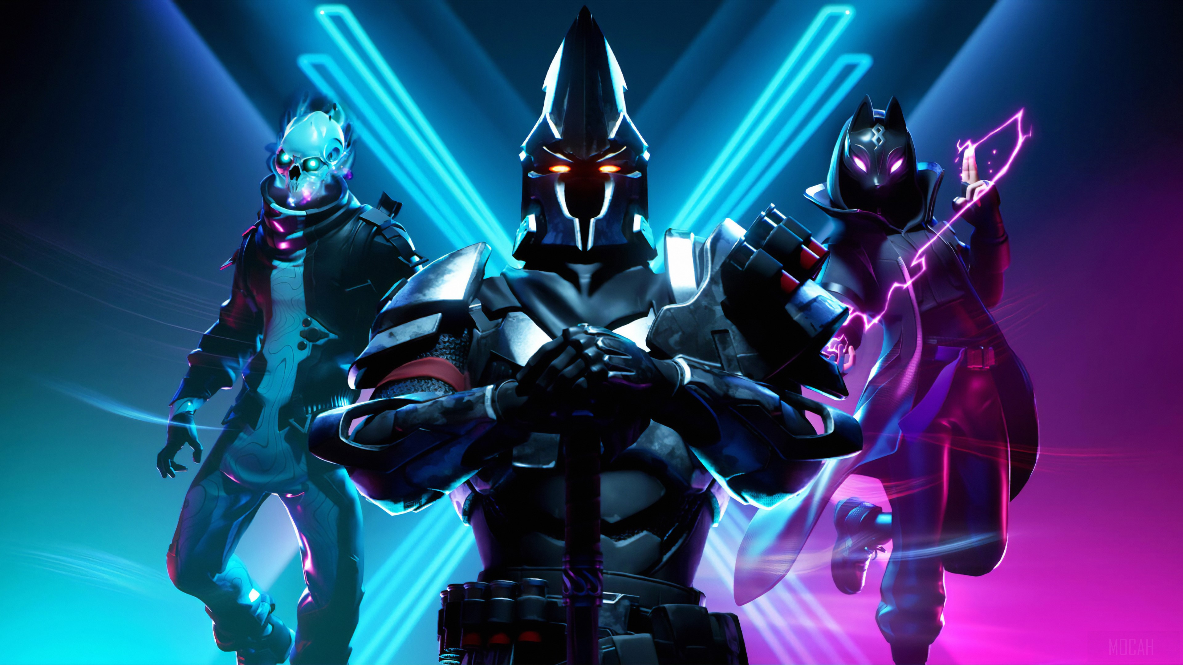 Fortnite Battle Royale Season 4 characters HD Wallpaper