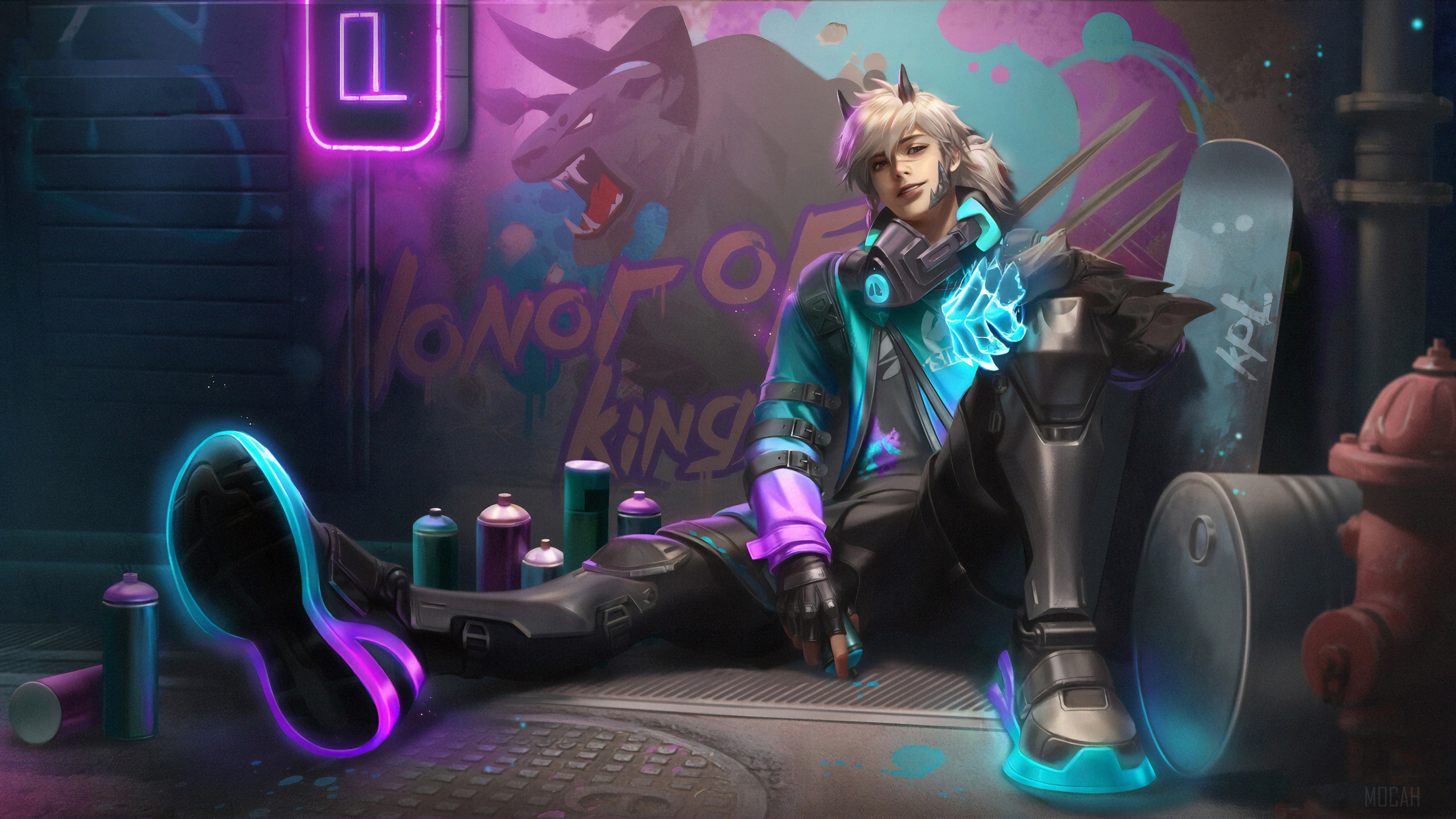Character from King Glory 4K HD Wallpaper