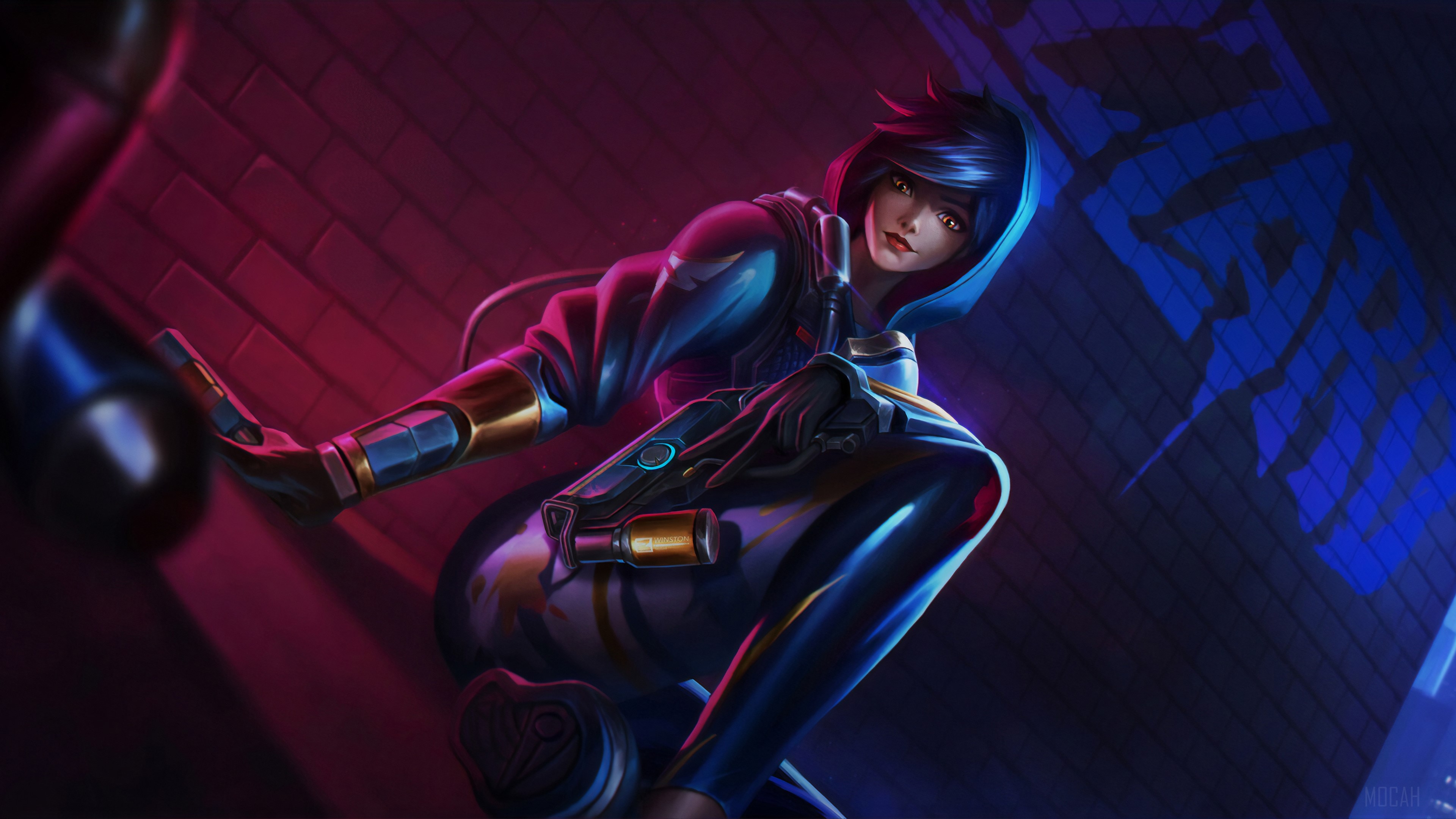 Tracer from Overwatch 4K HD Wallpaper