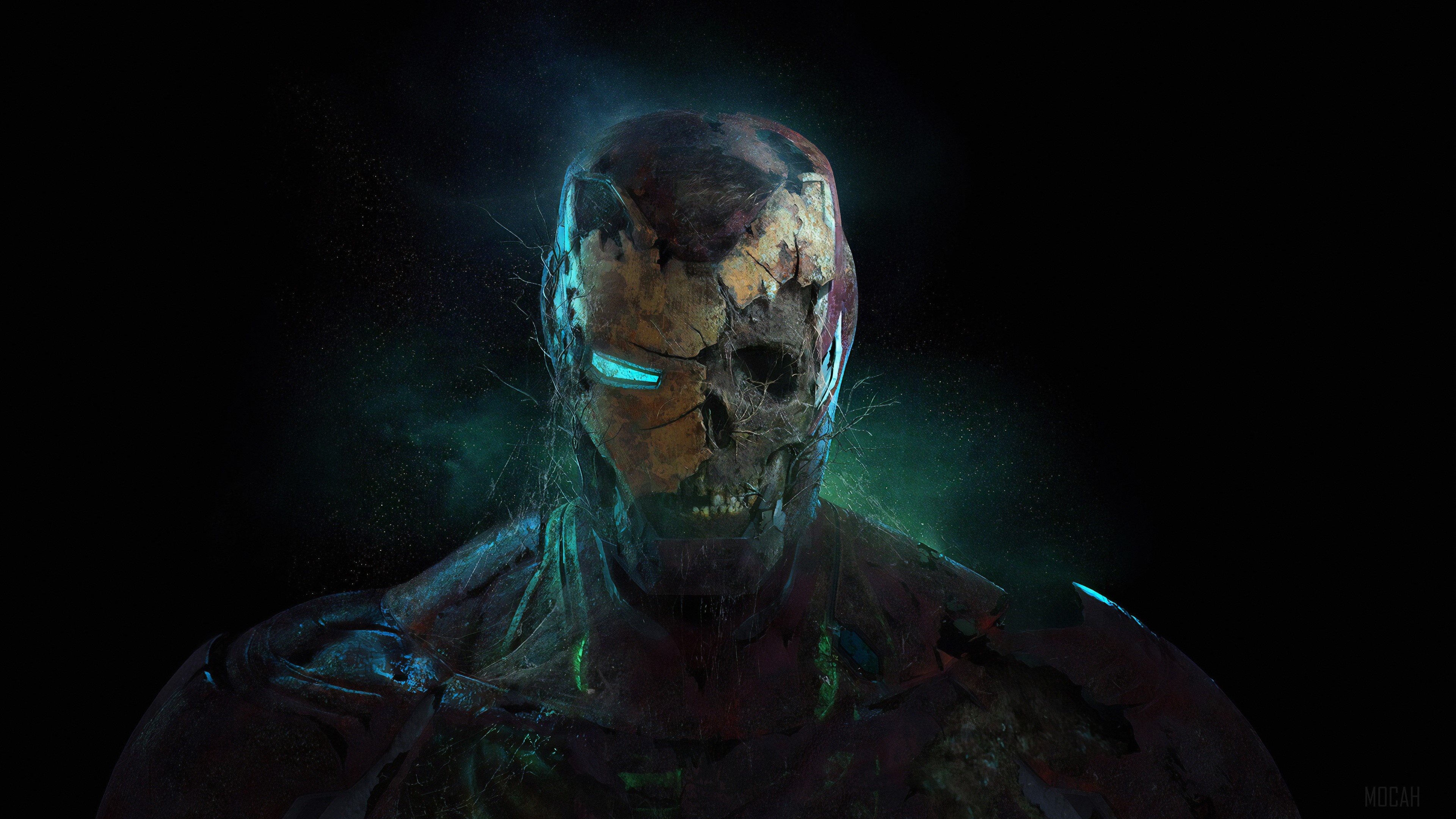 Zombie Iron Man HD Wallpaper