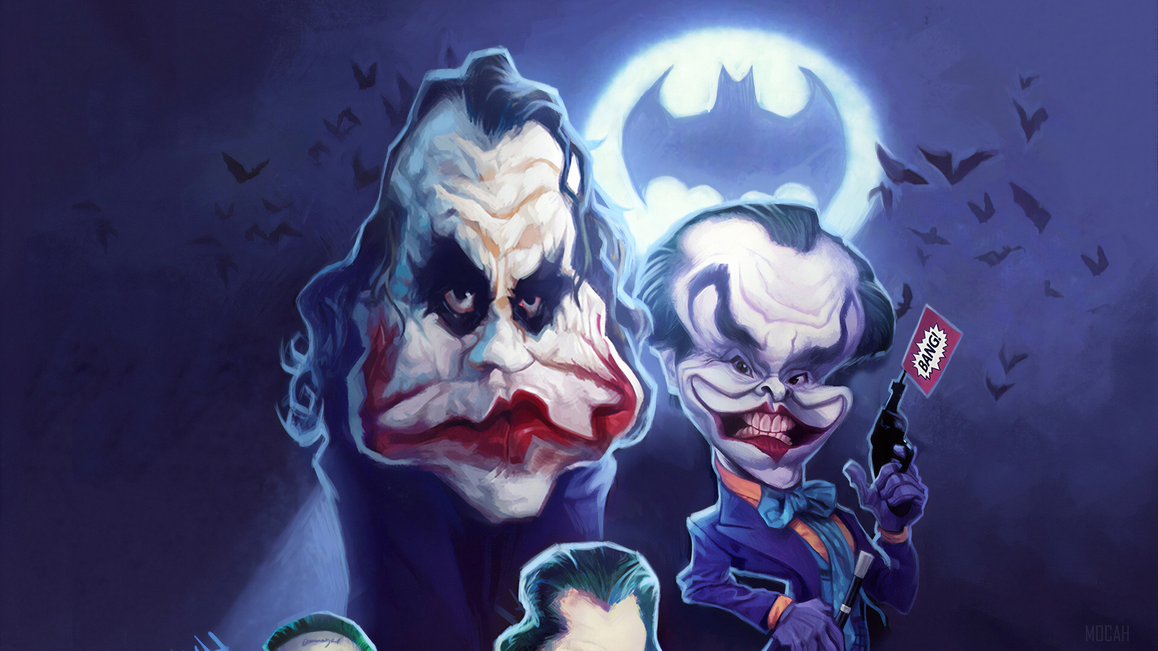 The Jokers from Batman 4K HD Wallpaper