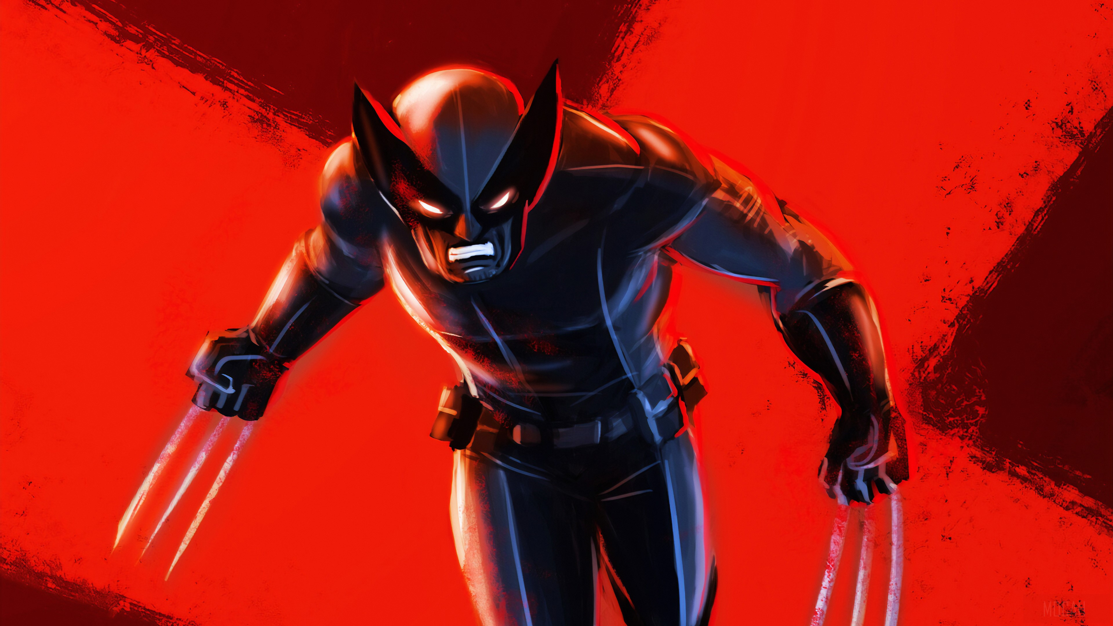 Wolverine from Marvel 4K HD Wallpaper