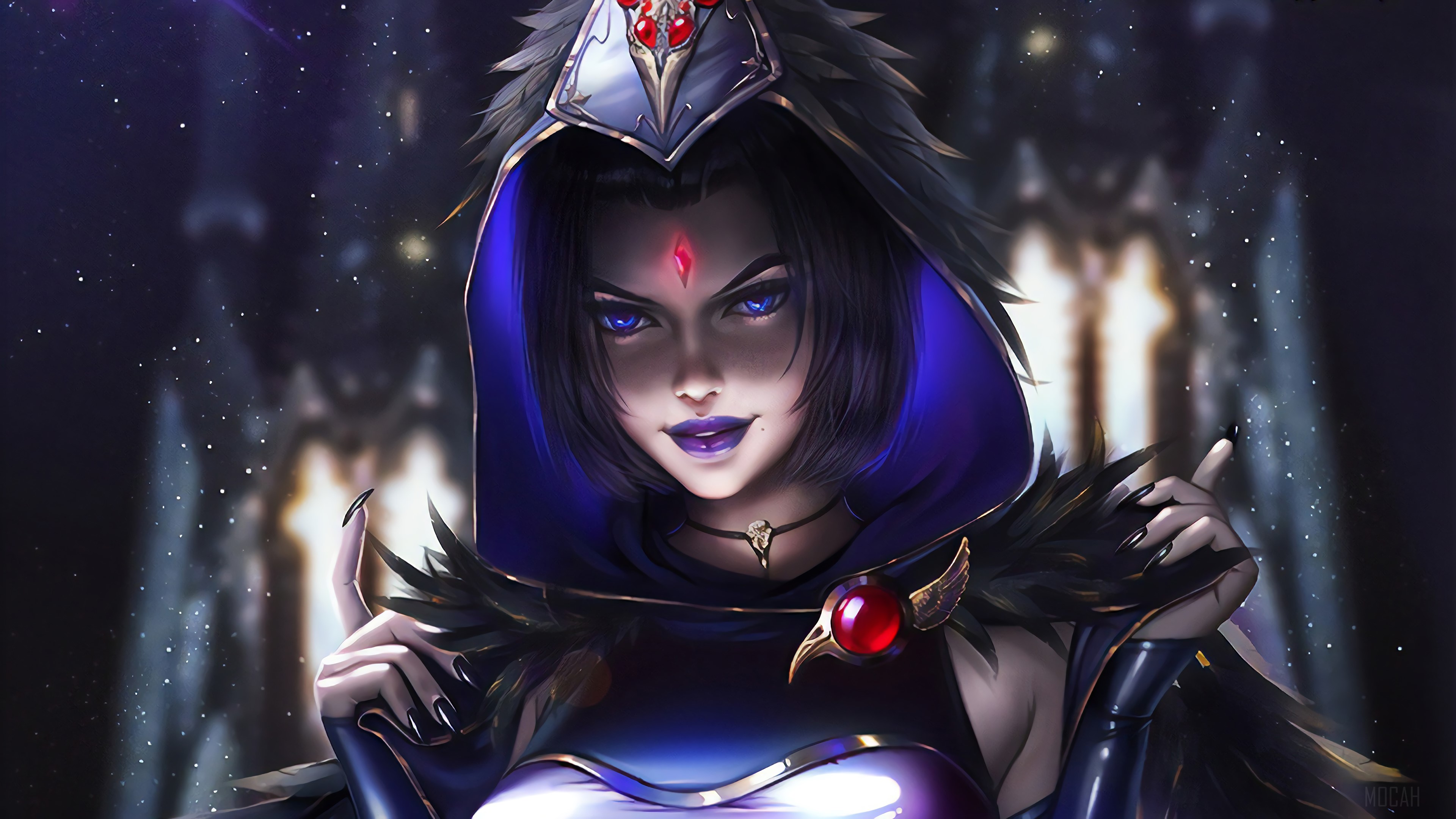 Raven from Titans 4K HD Wallpaper