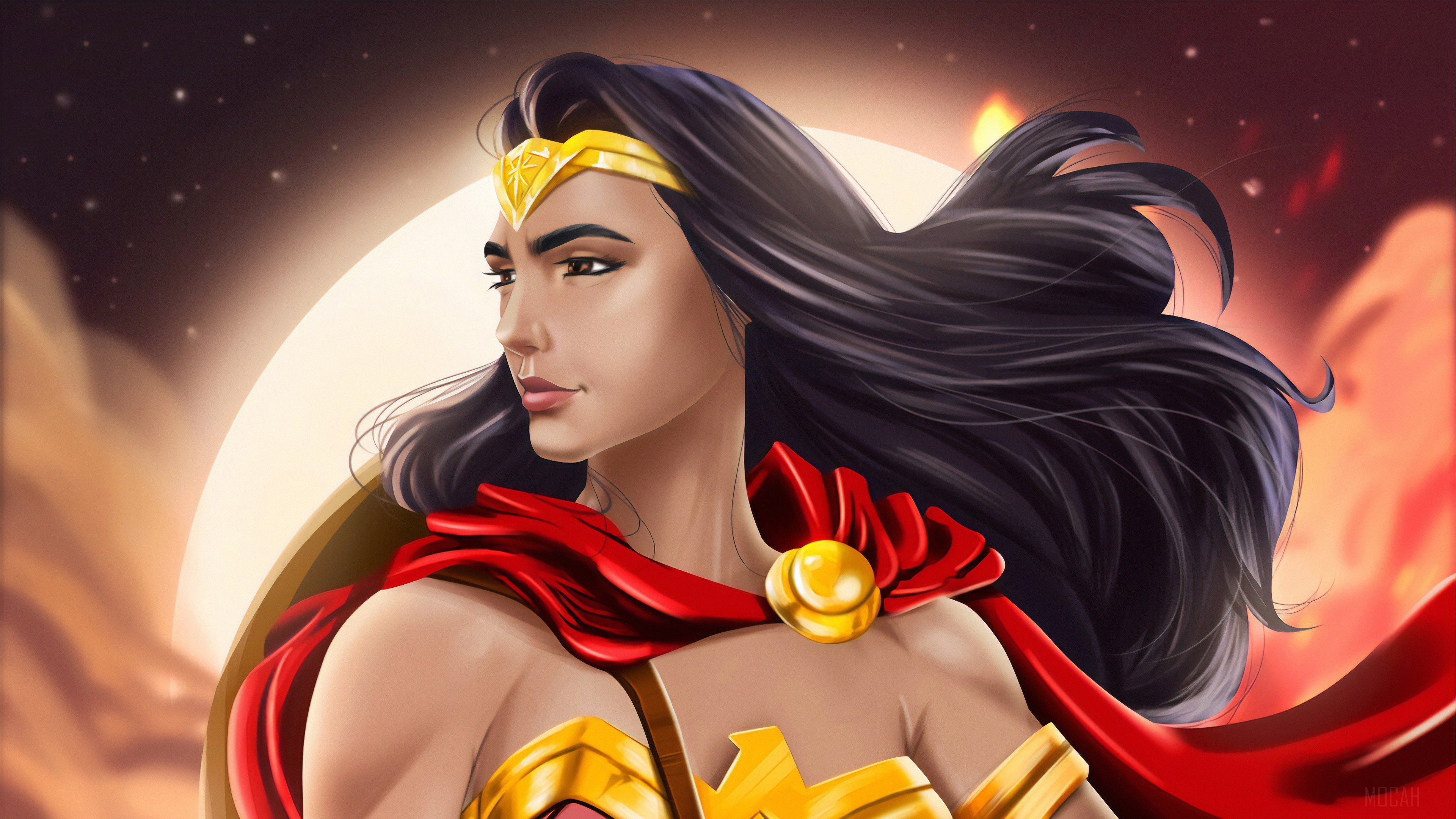 Wonder Woman from DC Comics 4K HD Wallpaper