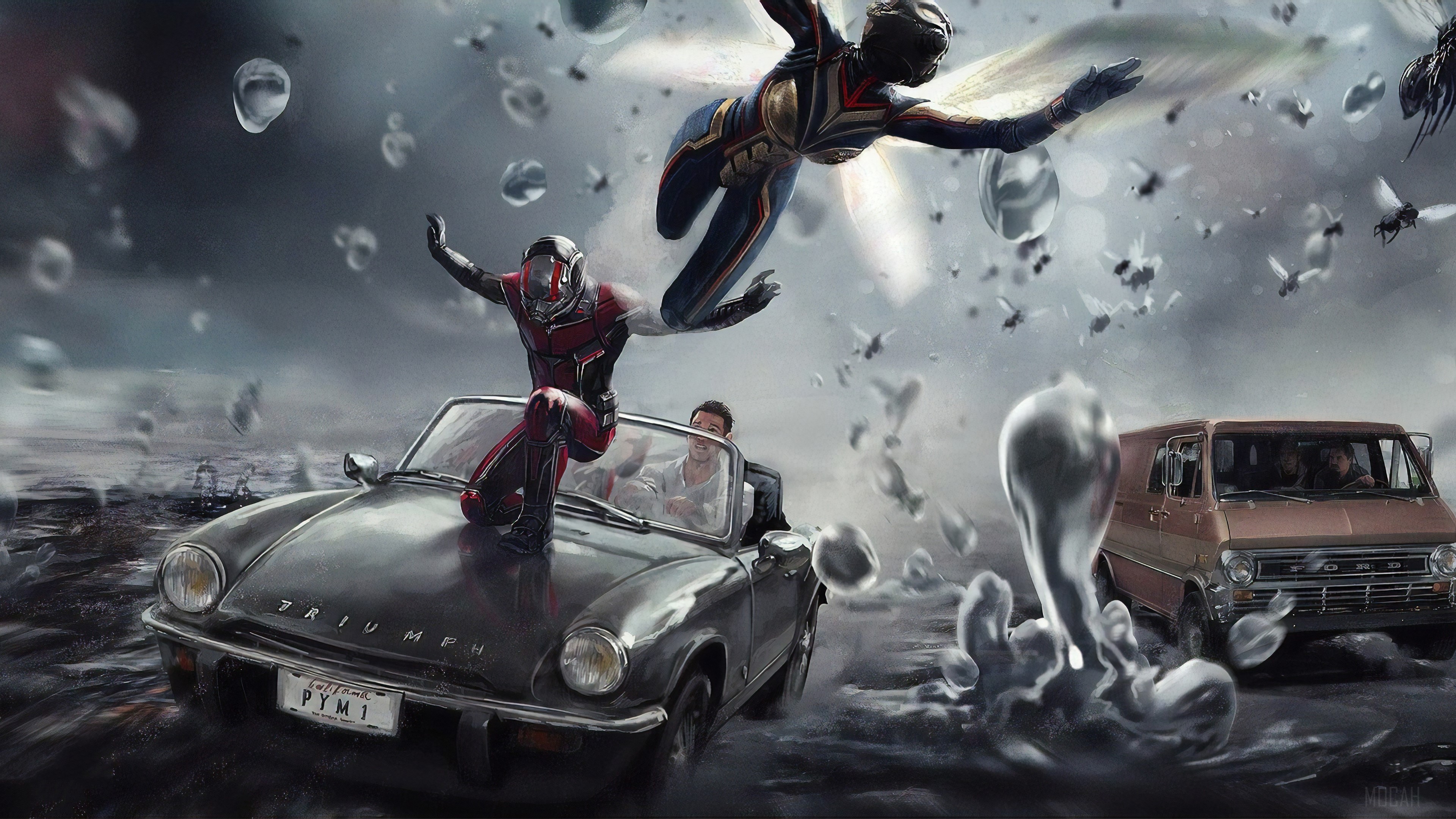 Ant-Man and The Wasp in 4K HD Wallpaper