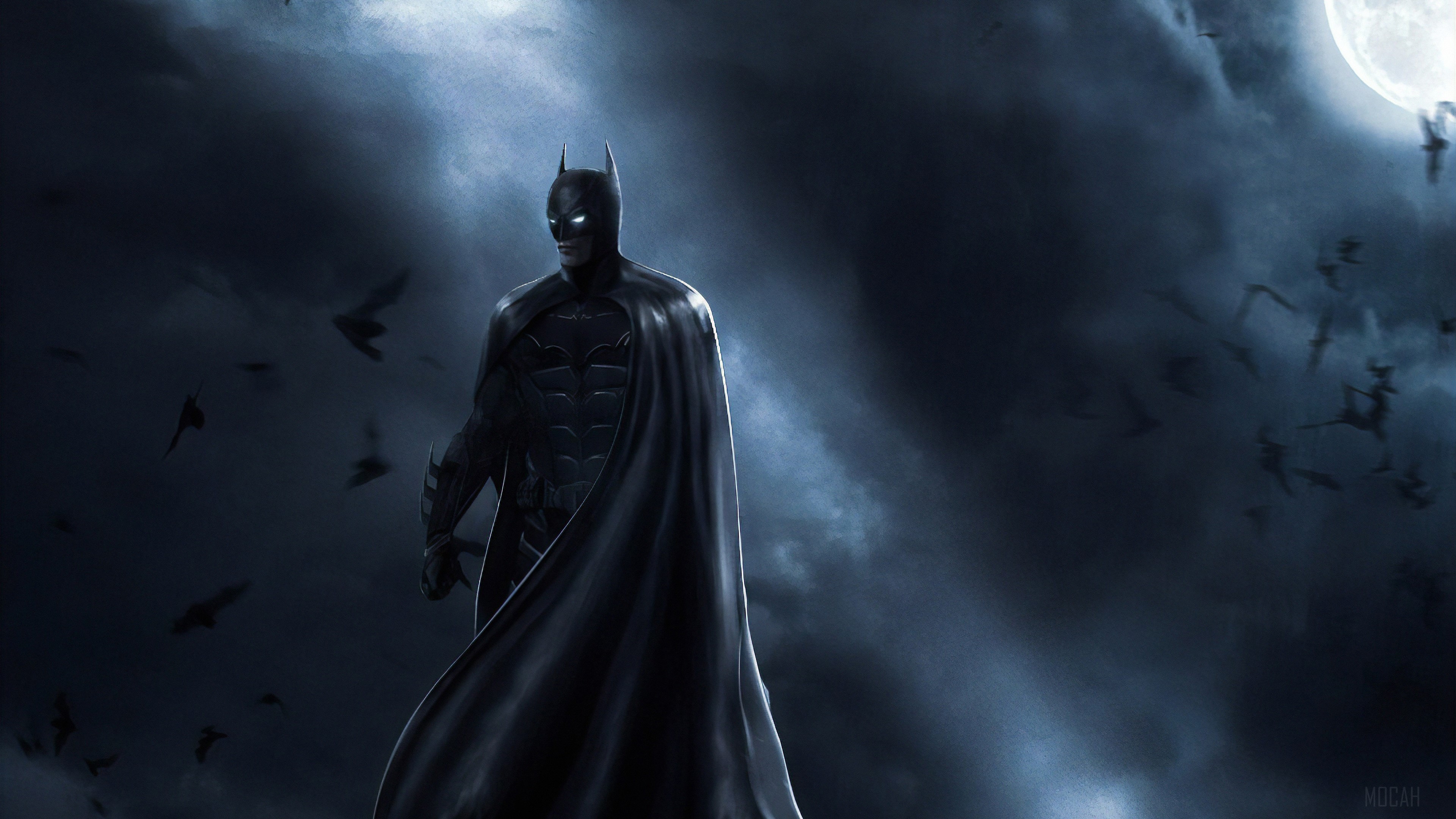 Batman from Darknight 4K HD Wallpaper