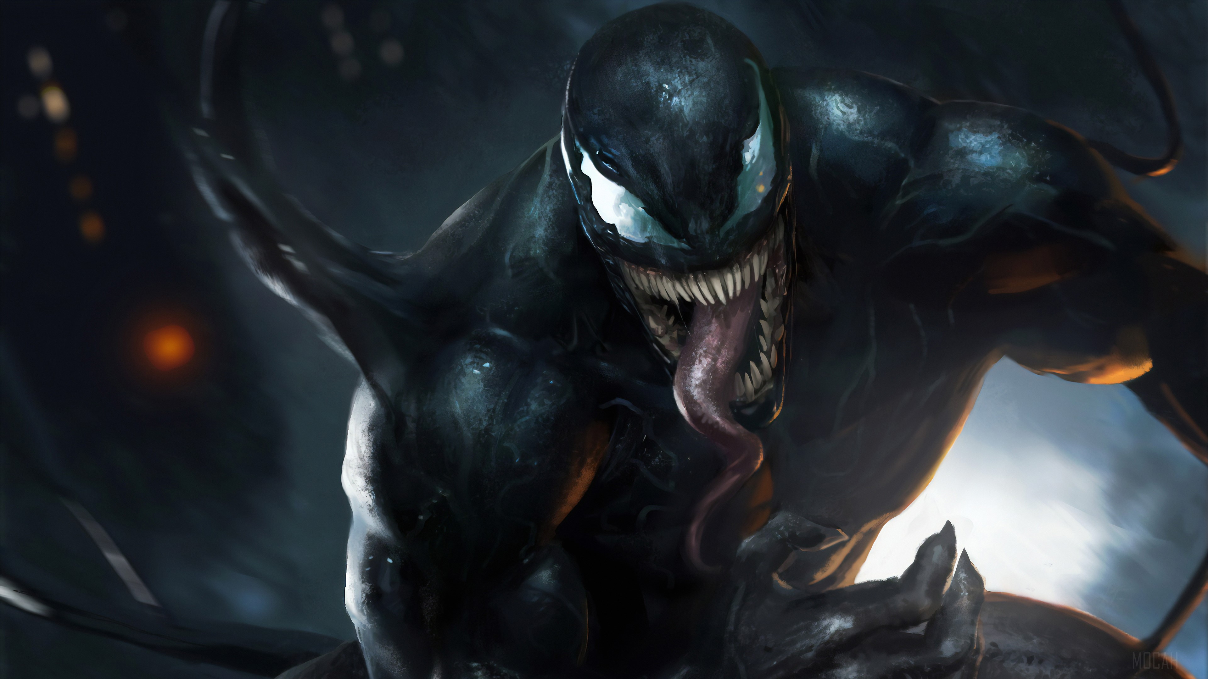 Venom 4K Art HD Wallpaper