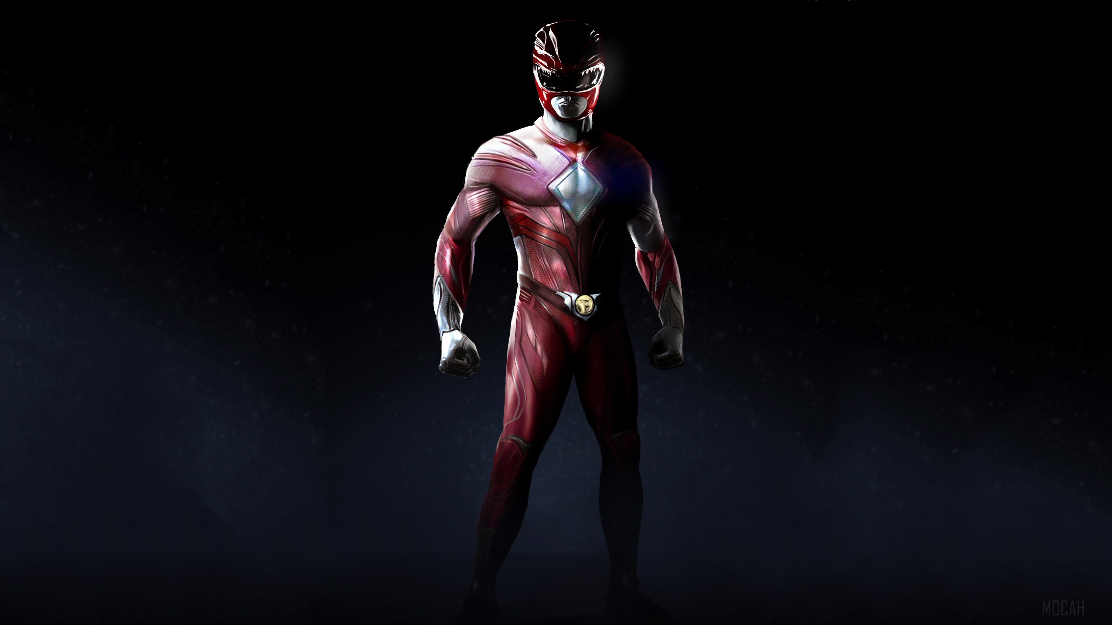 Red Ranger from Power Rangers 4K HD Wallpaper