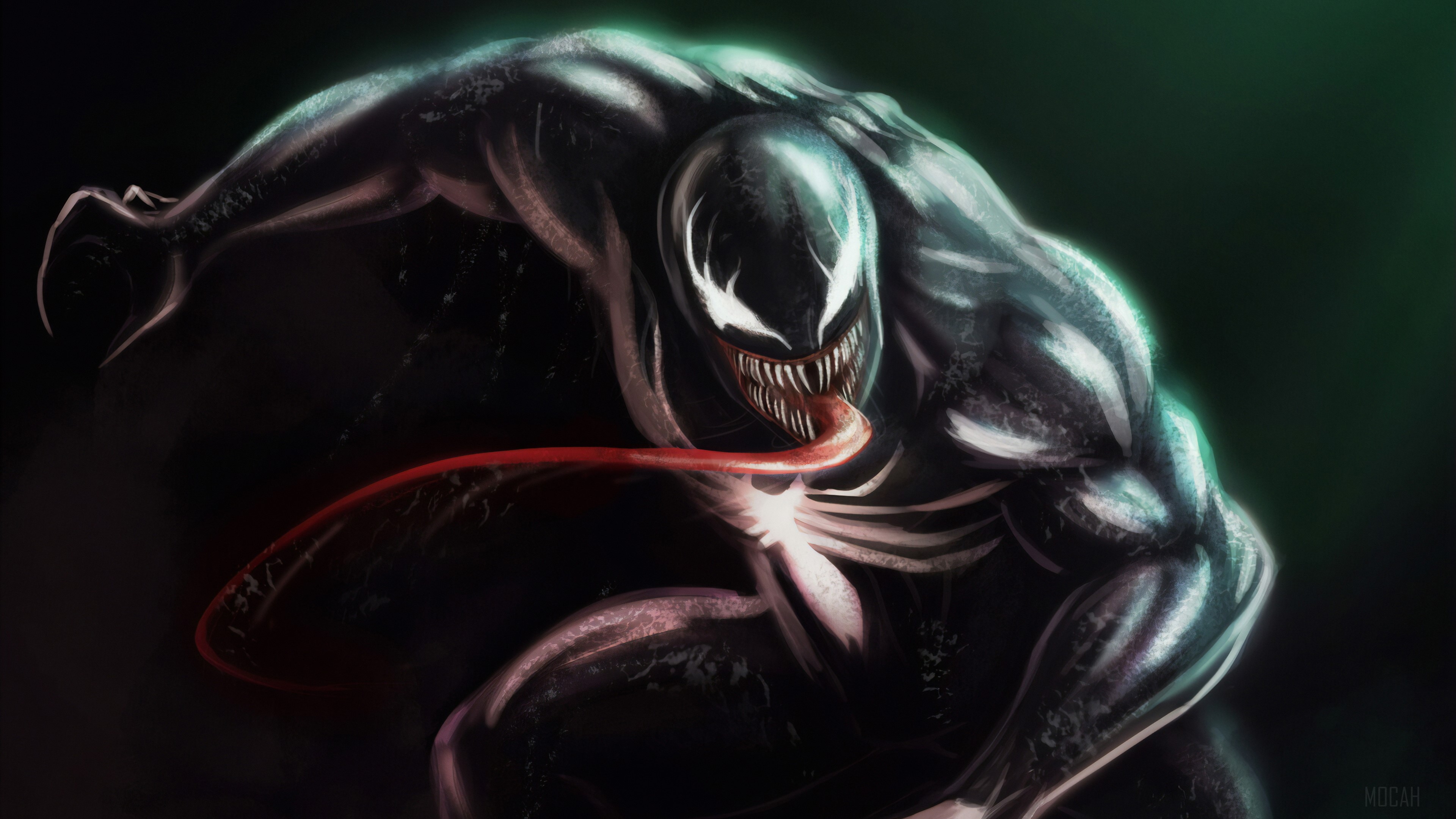 Venom Art 4K HD Wallpaper