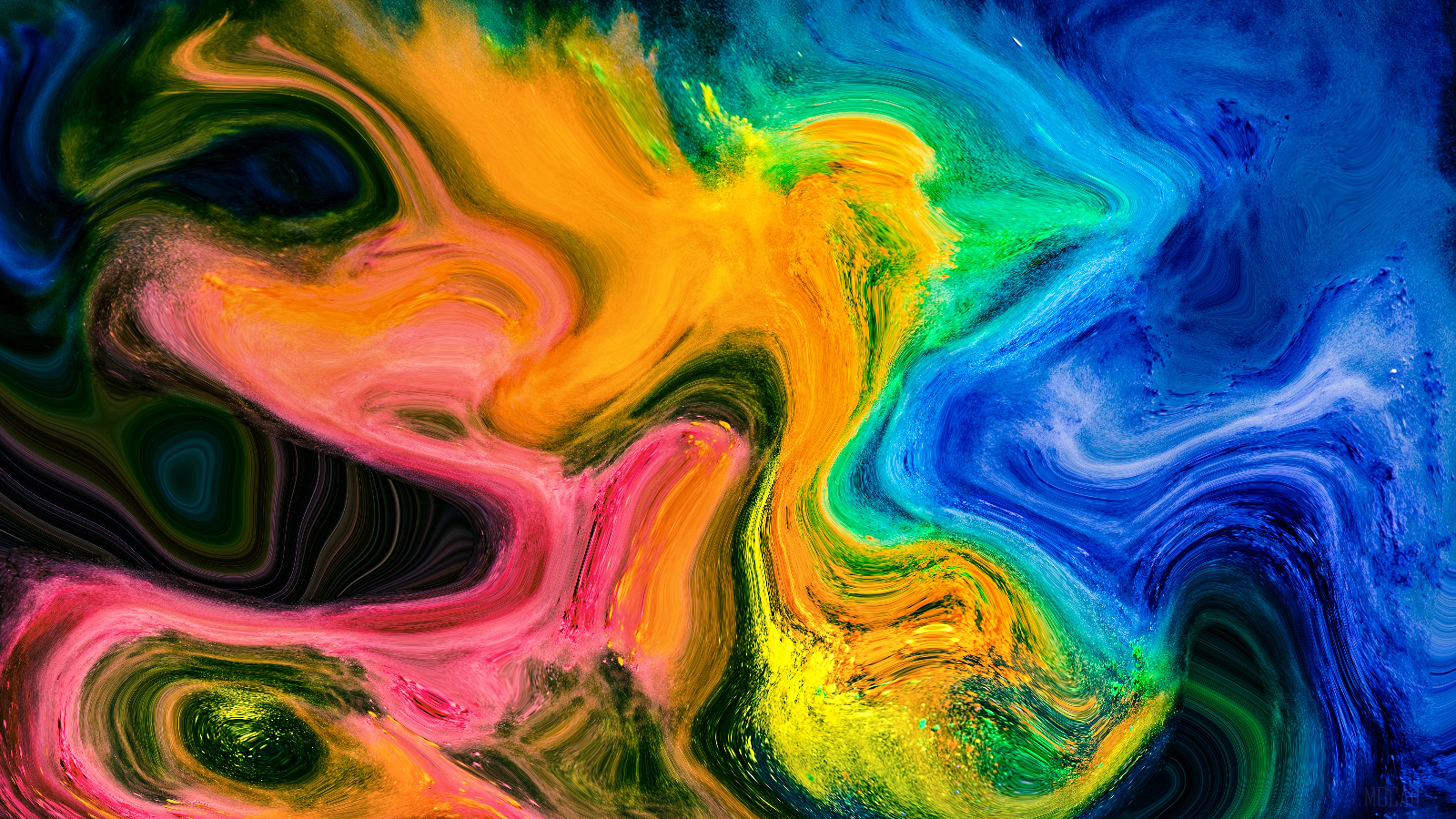 Abstract Painter HD Wallpaper