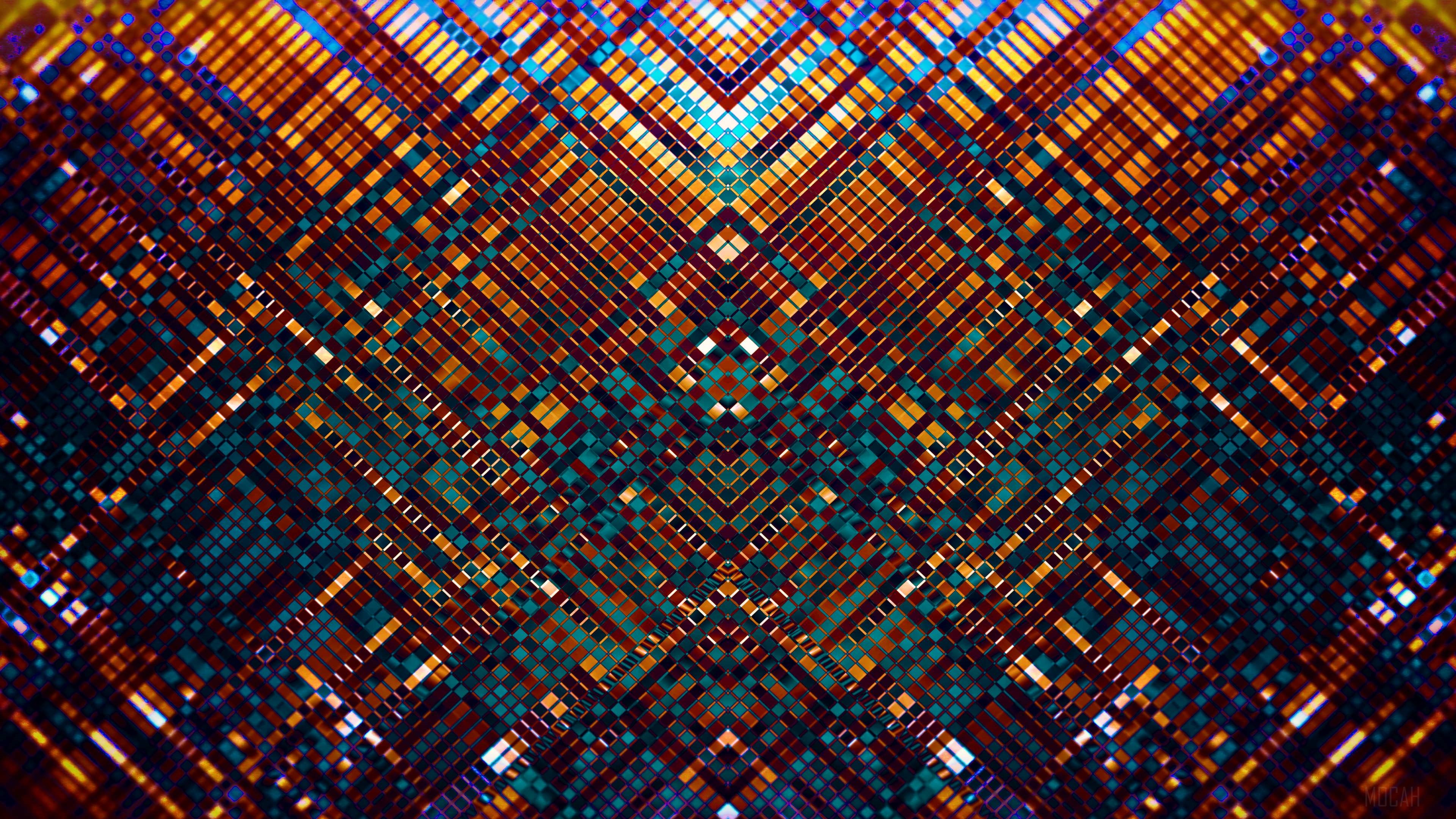 Abstract Paint Dots 4K HD Wallpaper