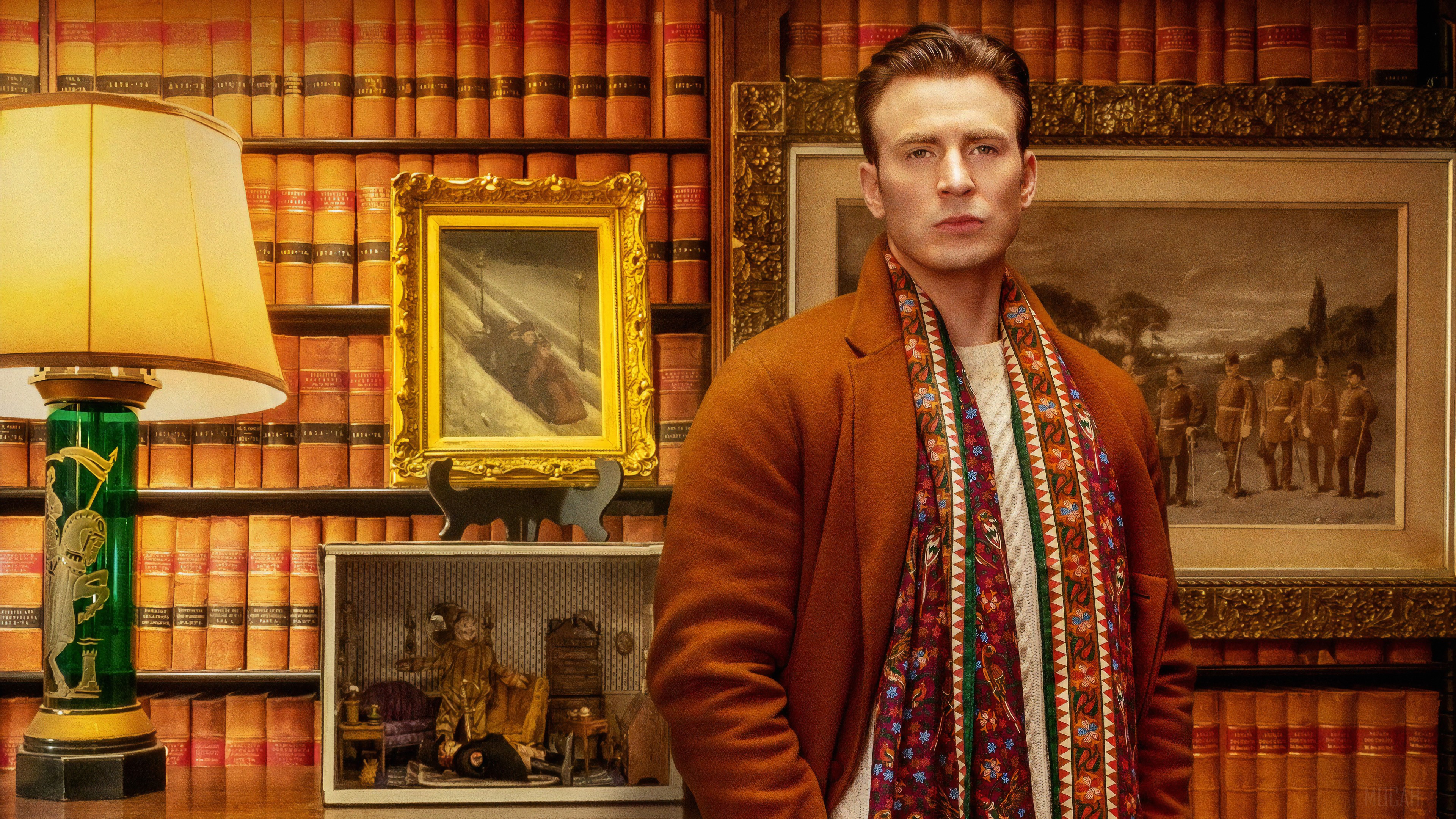 Chris Evans In Knives Out 2019 HD Wallpaper