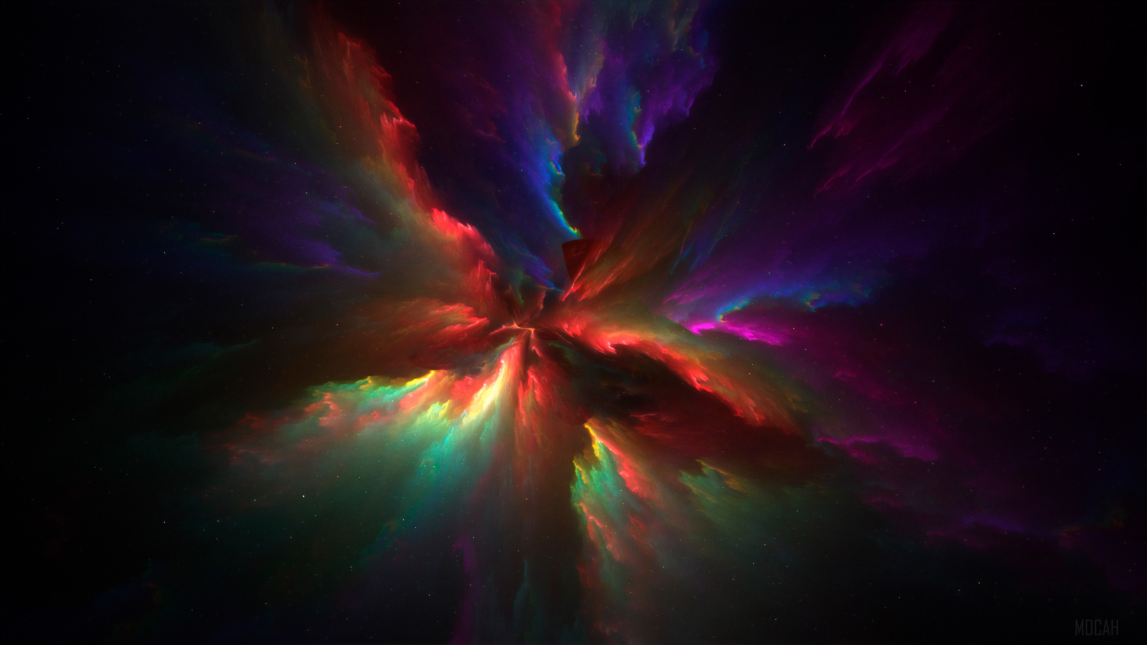 The Colors Of Universe Abstract HD Wallpaper