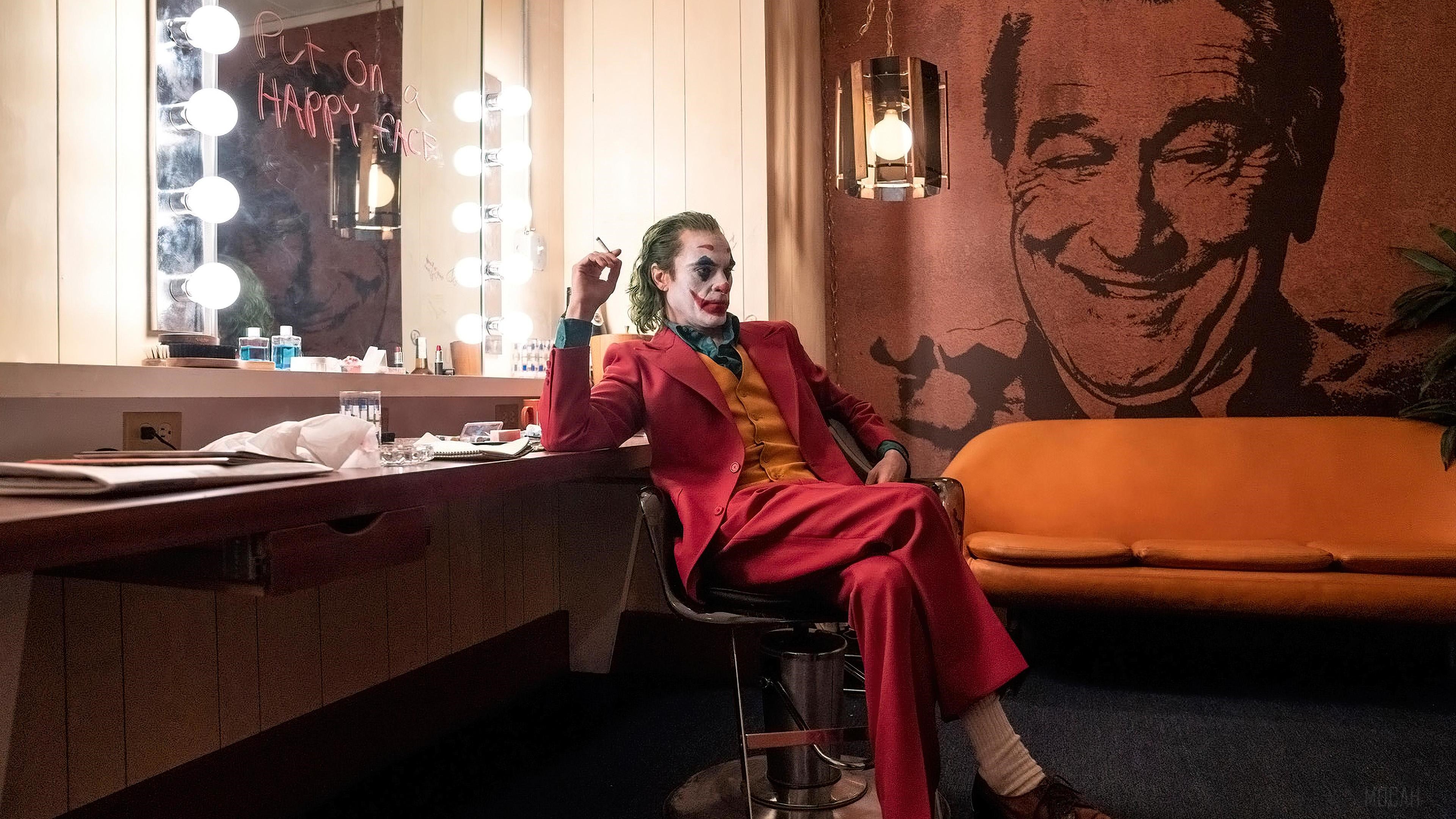 Joker from Batman Put On A Happy Face 4K HD Wallpaper