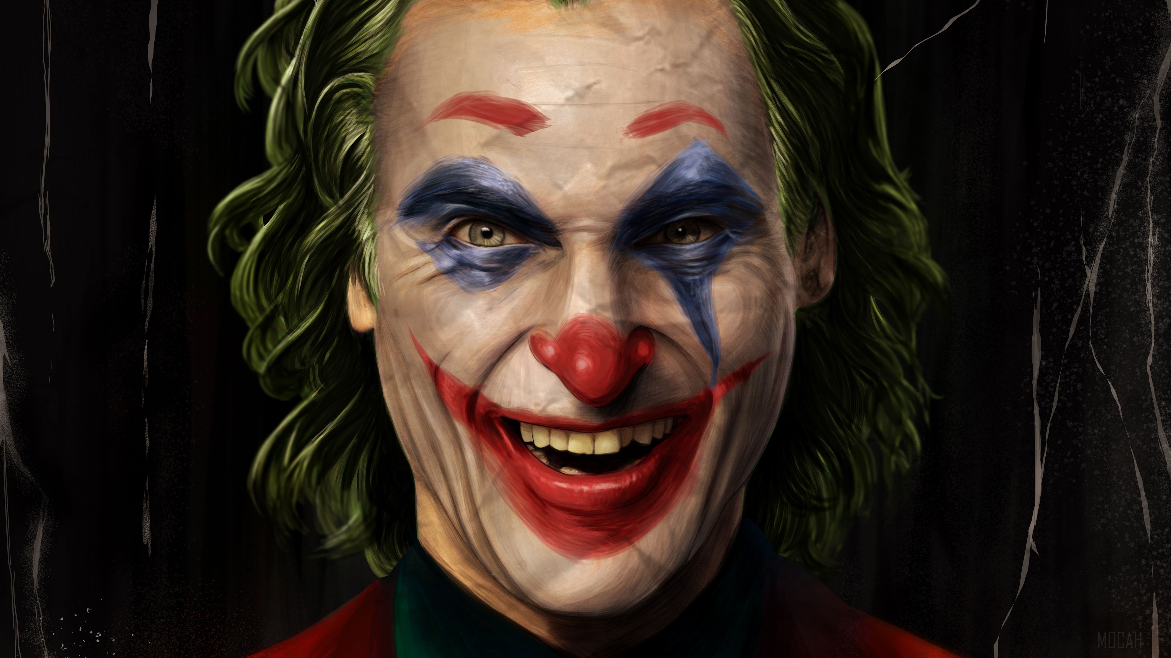 Joker from Batman Joaquin Phoenix 4K HD Wallpaper