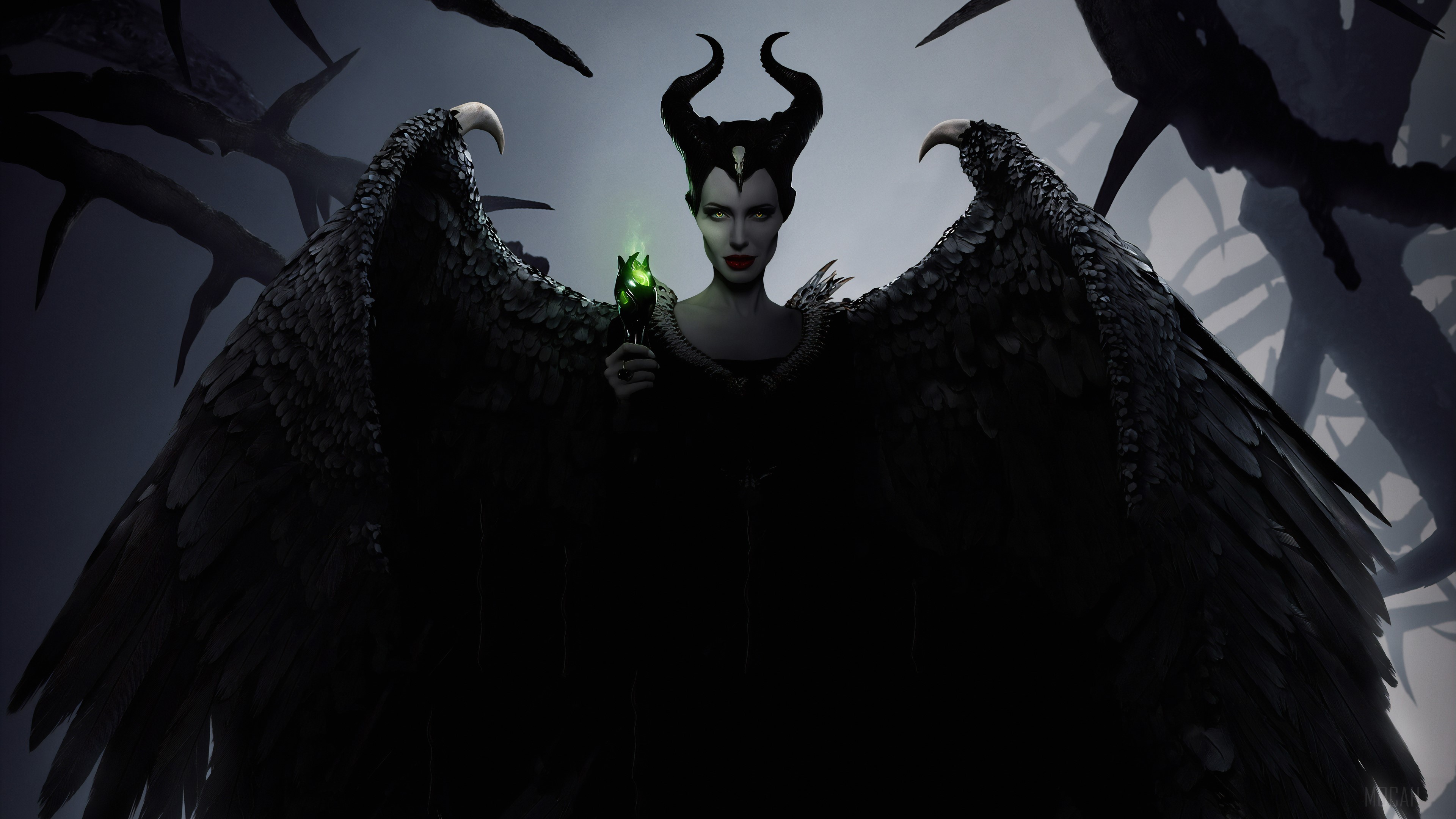 Maleficent from Maleficent: Mistress of Evil HD Wallpaper