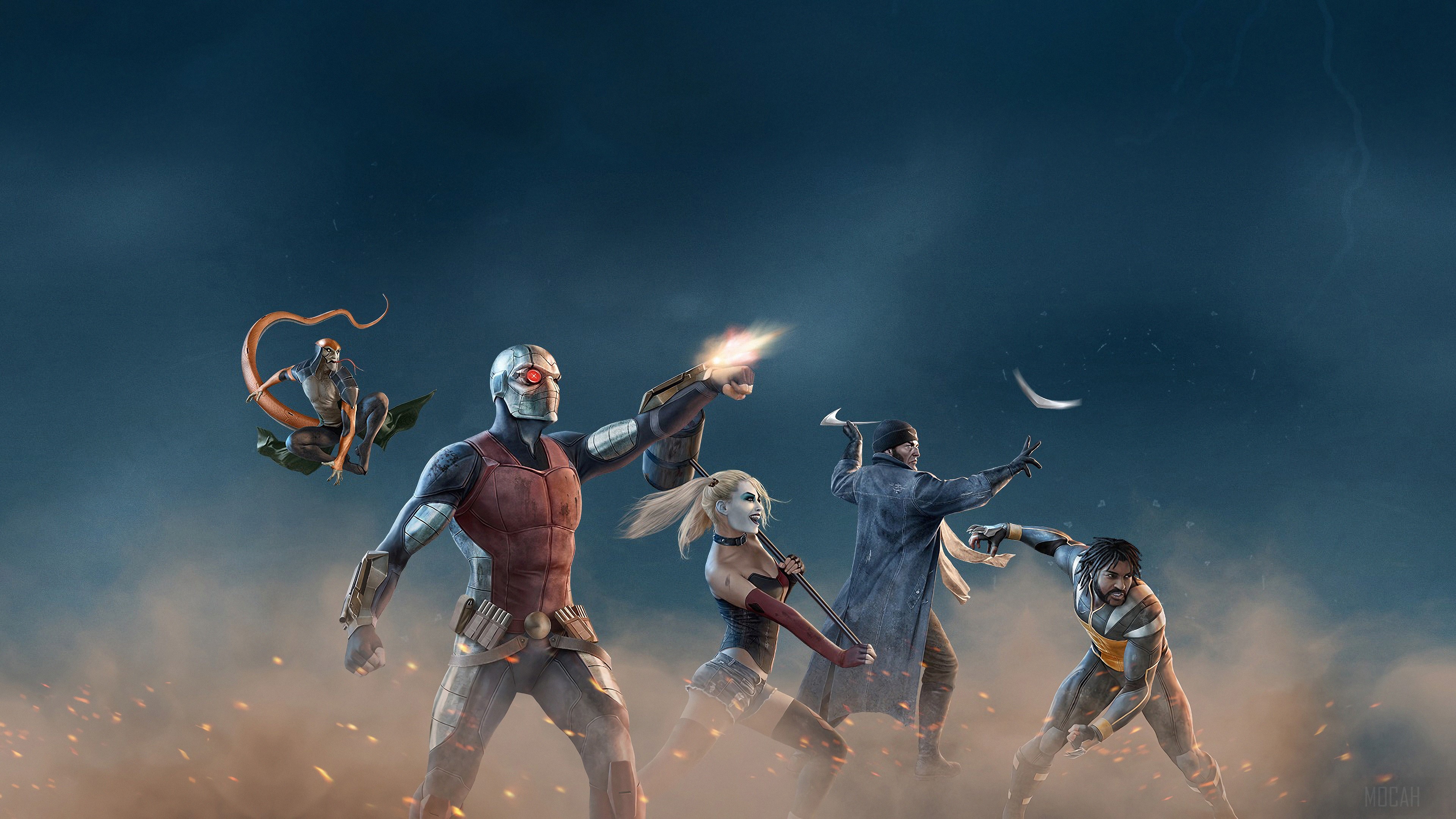 Suicide Squad Team 4K HD Wallpaper