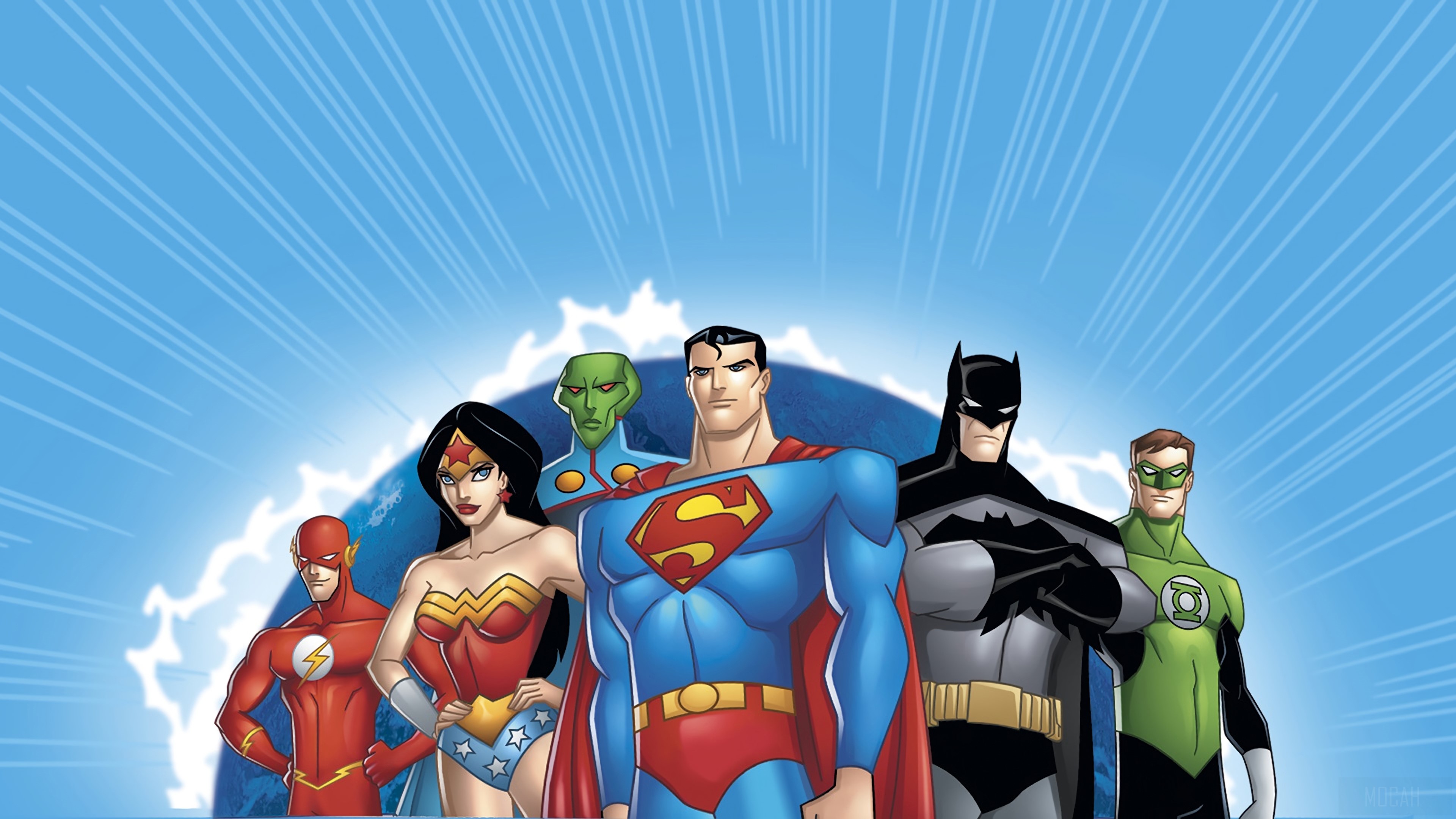 Justice League Crisis on Two Earths 4K HD Wallpaper