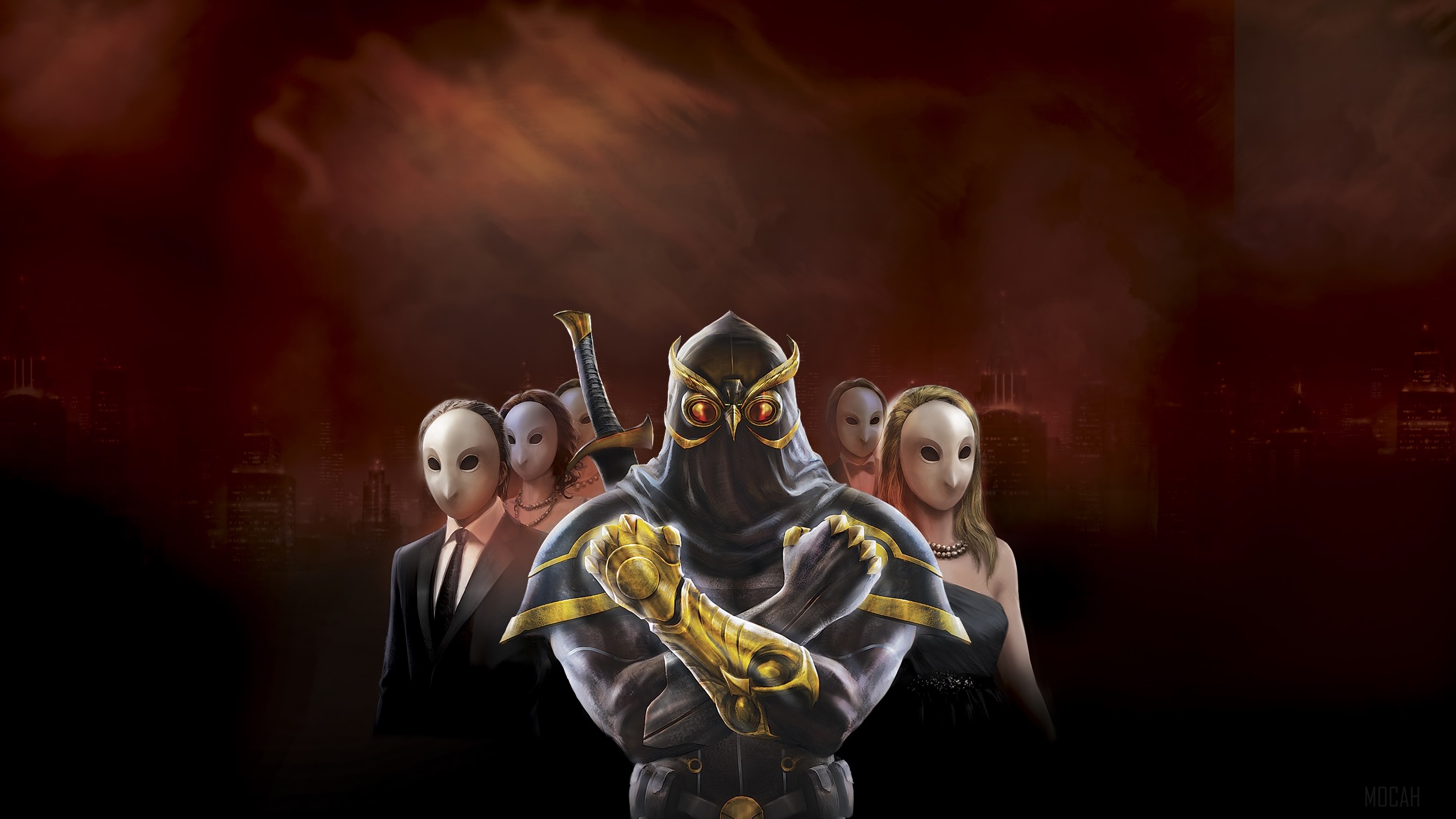Court of Owls from Batman Vs Robin 4K HD Wallpaper