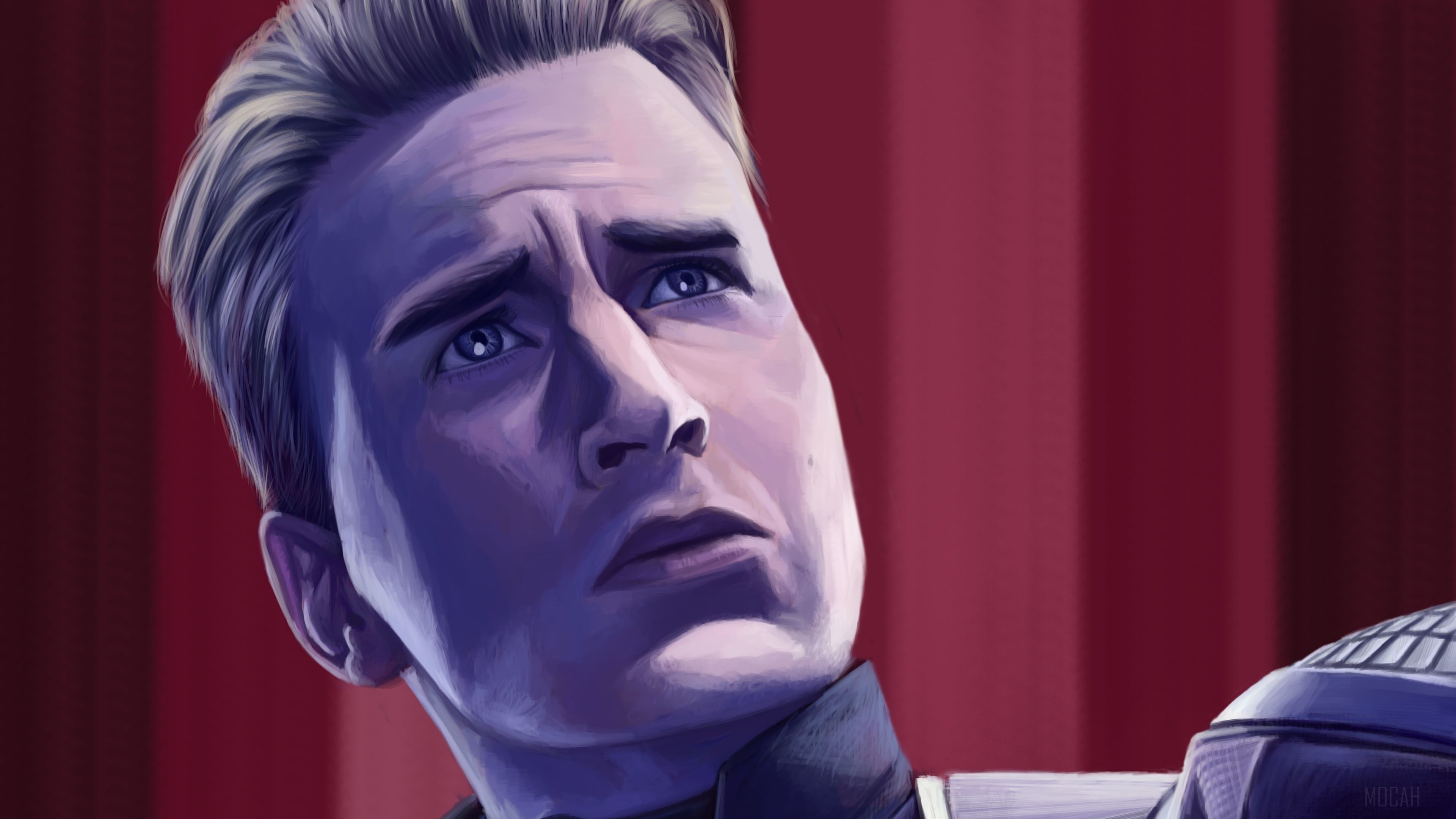 Captain America Art HD Wallpaper