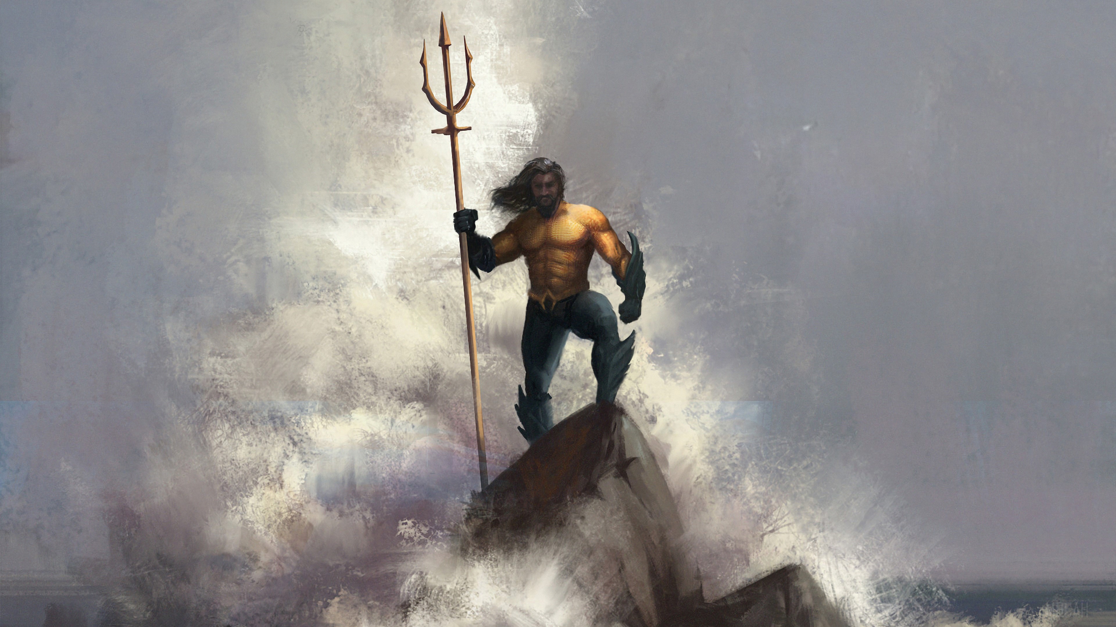 Aquaman from Seven Seas King 4K HD Wallpaper